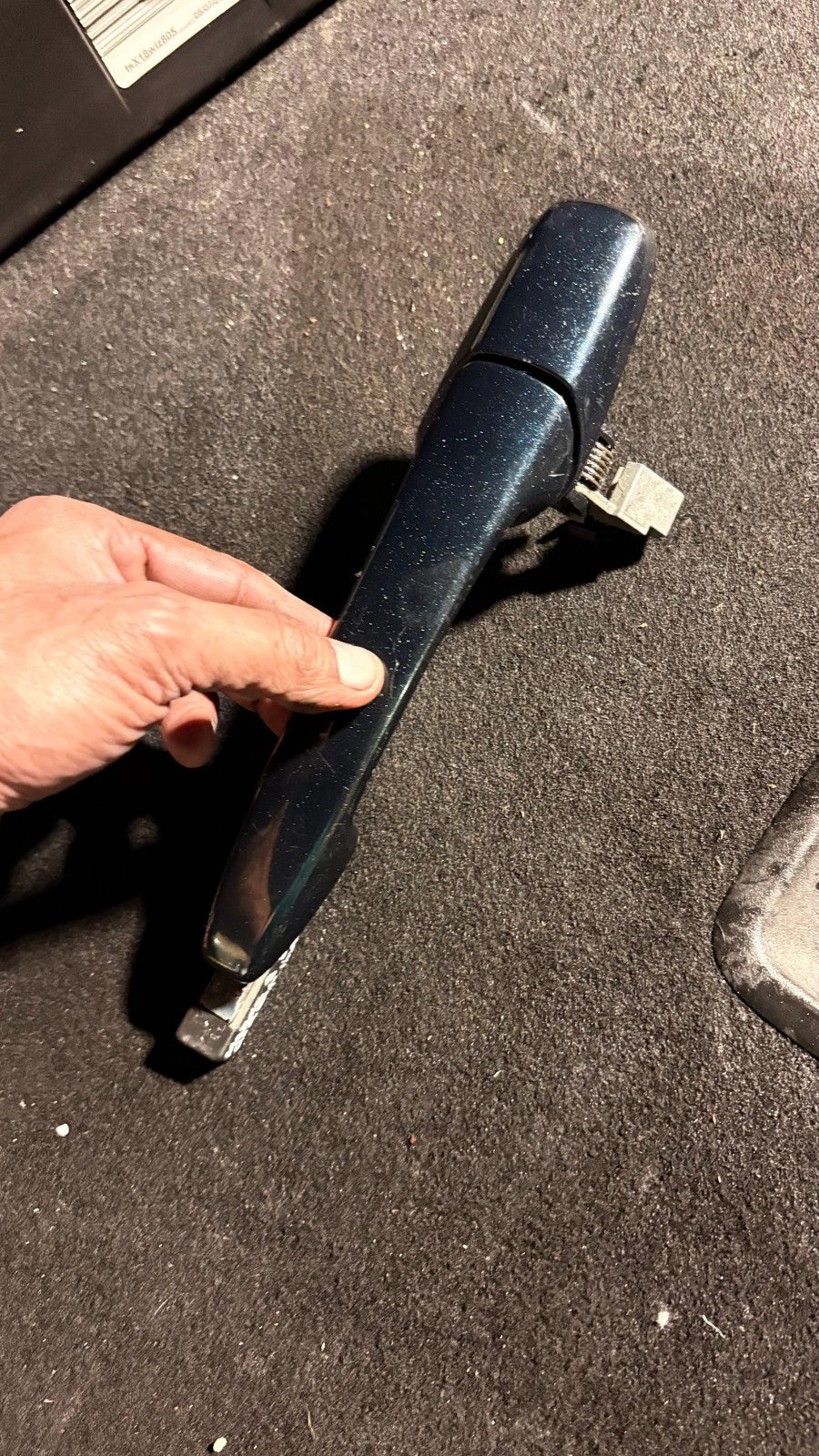2015 MAZDA 3 OFFSIDE REAR EXTERIOR DOOR HANDLE