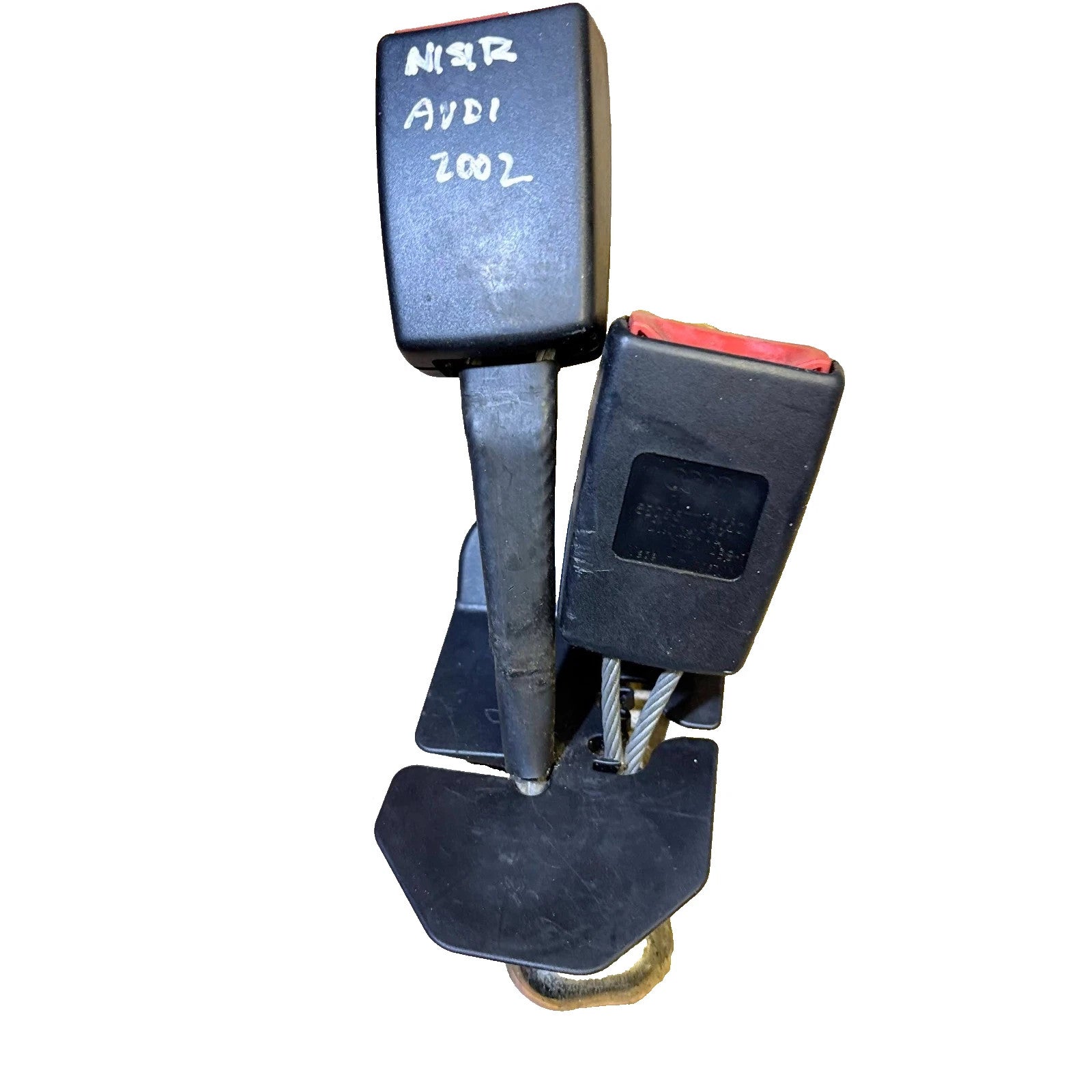 Audi A4 S4 RS4 B6/B7 Rear Left Twin Seat Belt Buckle 8E0857739E 2002-2008