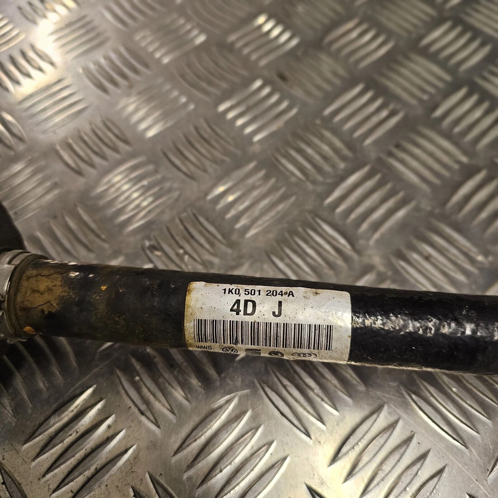 AUDI RSQ3 8U 2013 2.5 TFSI QUATTRO REAR DRIVESHAFT OSR RIGHT 1K0501204A