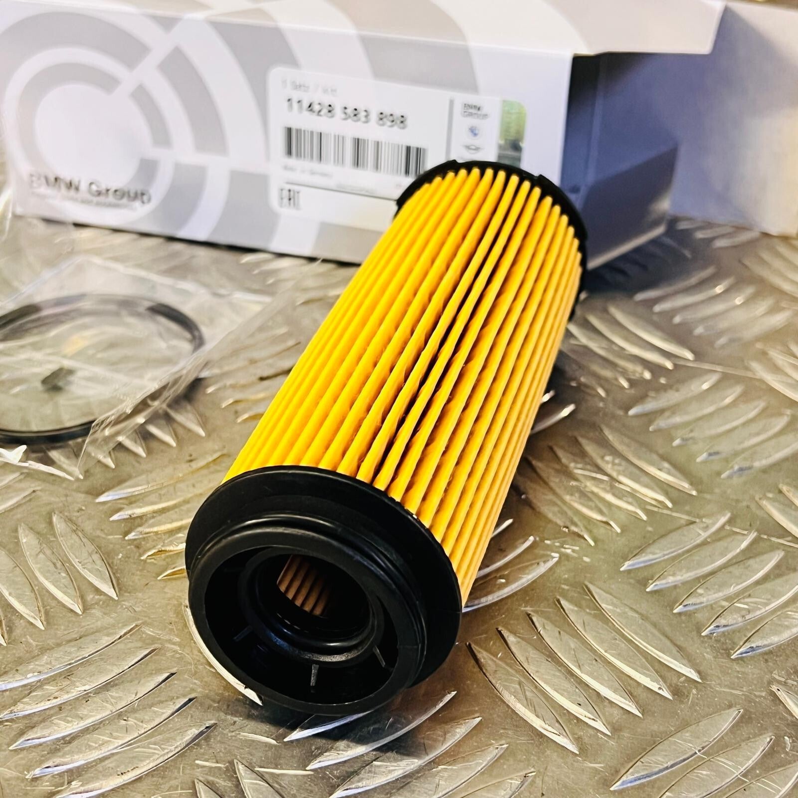 BMW Oil Filter Element Kit 11428583898 2015-2021 B58/B57 11427826799 Genuine