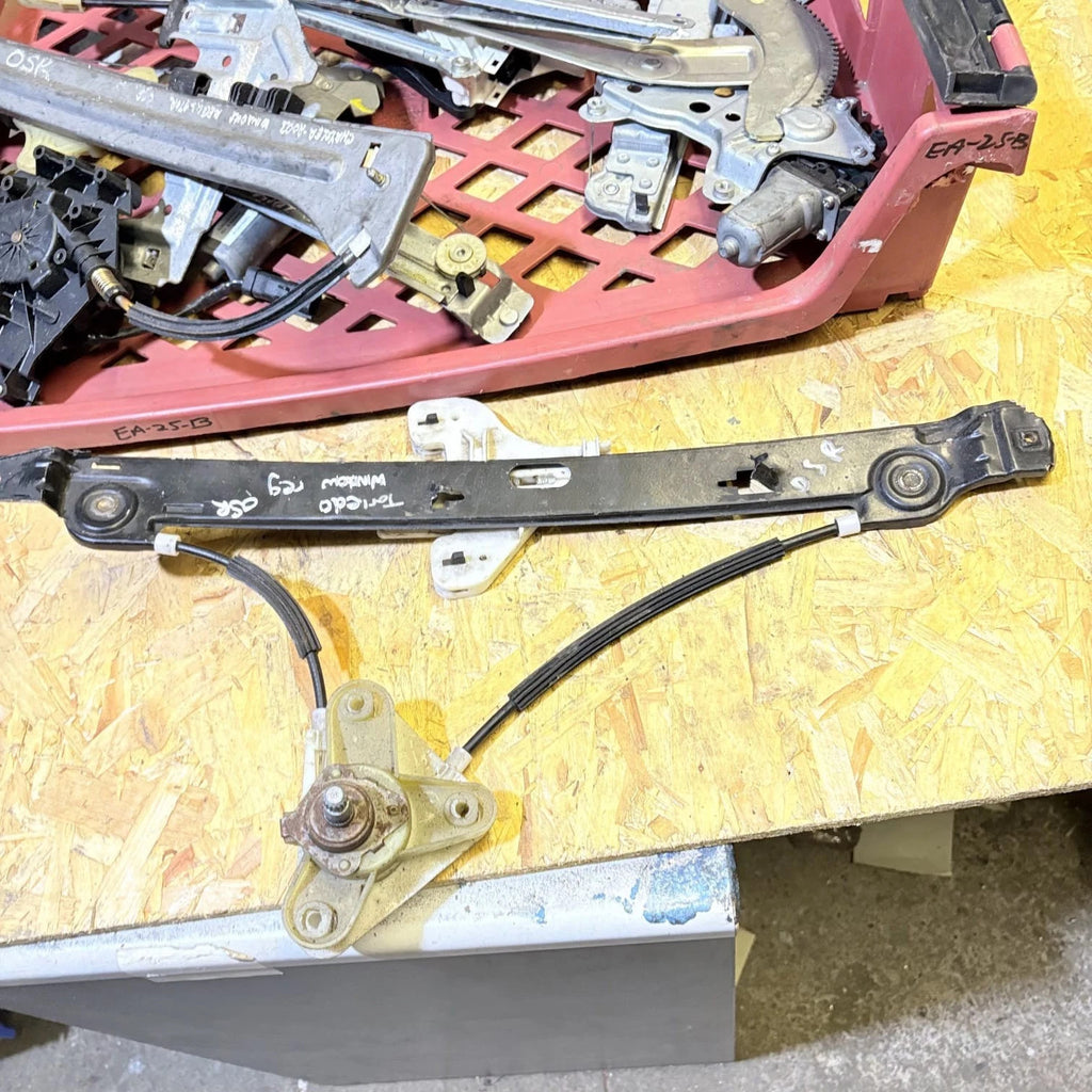 VOLKSWAGEN POLO 2009 Mk5 Drivers Rear Window Regulator 6RS839462A OSR