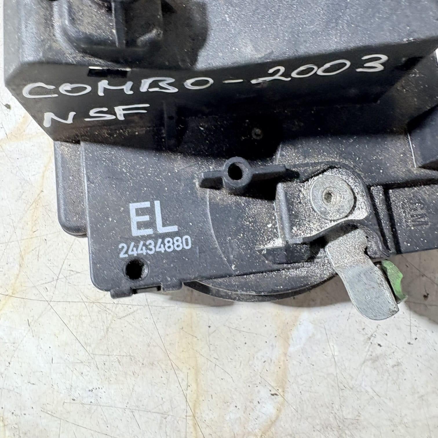 Vauxhall Combo C Mk2 NSF Front Left Door Lock 24434880 2002-2011