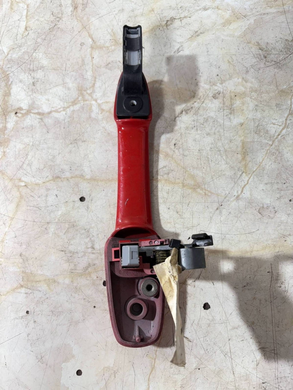 MAZDA 3 2007 OSR DRIVER REAR EXTERNAL DOOR HANDLE CAP 7E22