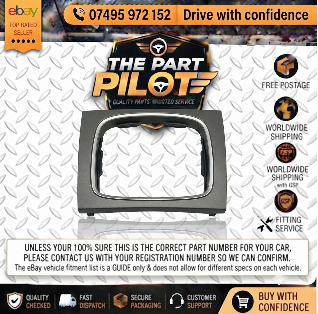 Audi A3 8P Central Console Tunnel Lining Mask Trim Bezel 8P0864261T 03-12