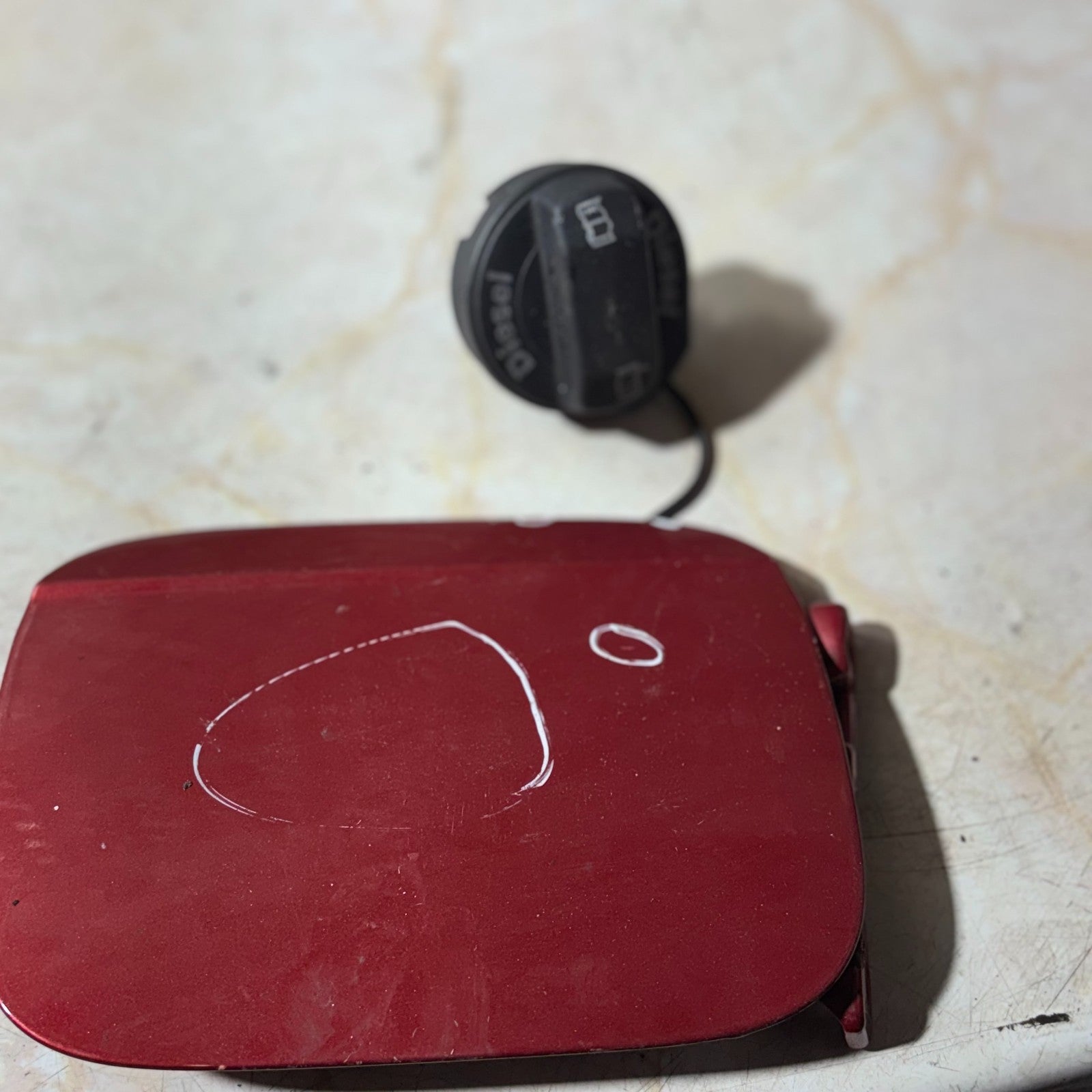 Audi A4 Fuel Filler Flap Lid Cover Cap 2004-2008M
