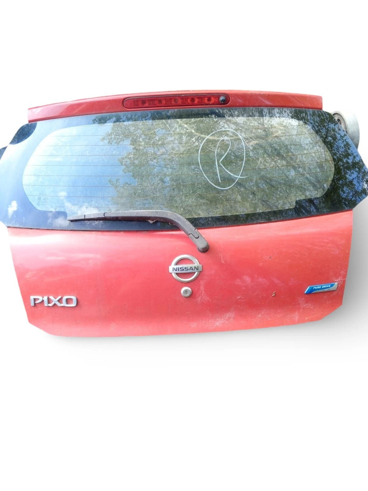 Nissan Pixo 5 Door Tailgate Boot Lid Bootlid Rear Hatch Red 2009-2013 901004A00D