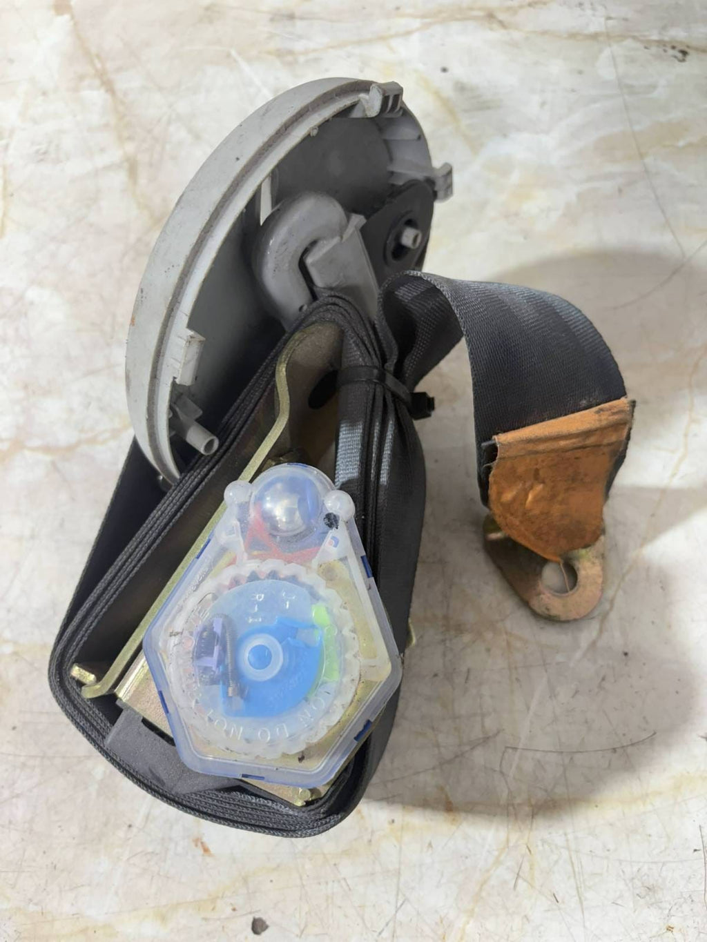 PROTON SATRIA NEO 2008 3DOOR OFFSIDE DRIVER SIDE REAR SEAT BELT 0434194