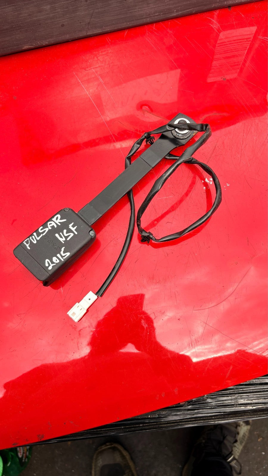 NISSAN PULSAR 2015 SEAT BELT BUCKLE FRONT LEFT PASSENGER SIDE