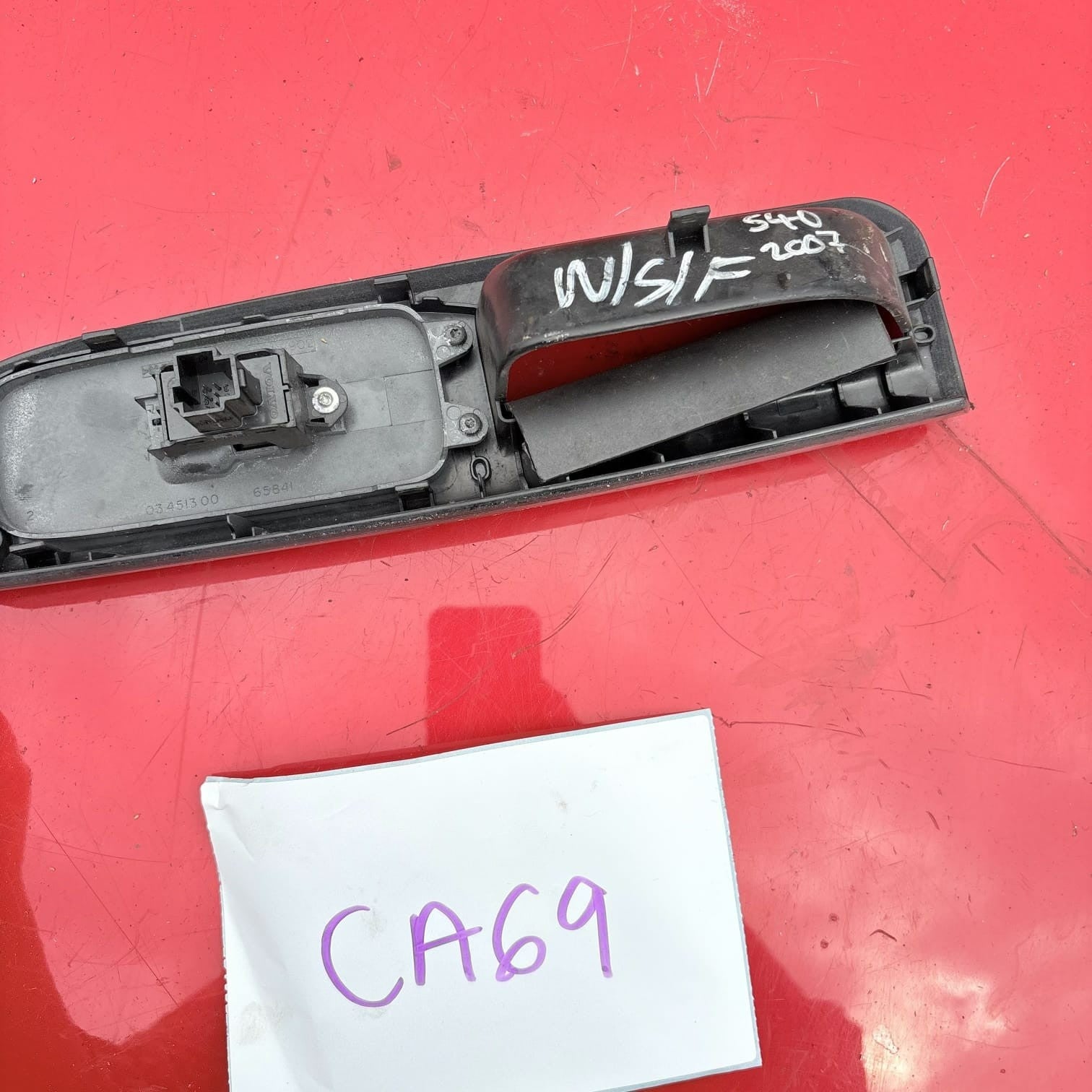 Volvo S40 V50 C30 Front Left Passenger Window Switch Door Pull Handle 8679473