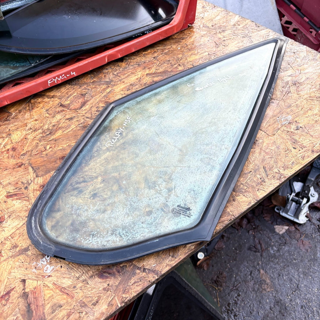 CITROEN RELAY QUARTER WINDOW PASSENGER FRONT GLASS 93~06