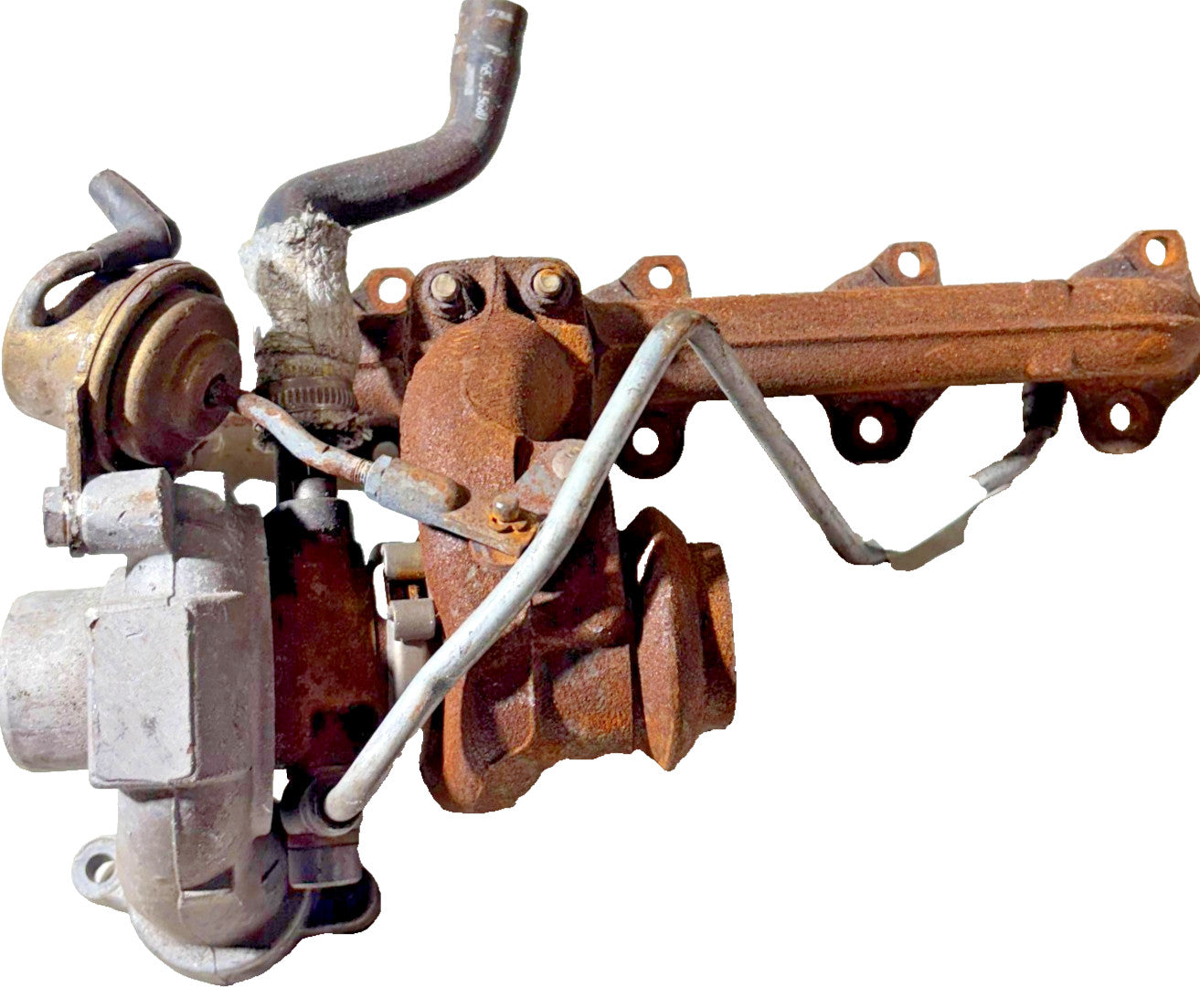 Ford Fiesta Mk7 1.6 TDCi 2008-2013 Turbocharger & Exhaust Manifold Duratorq