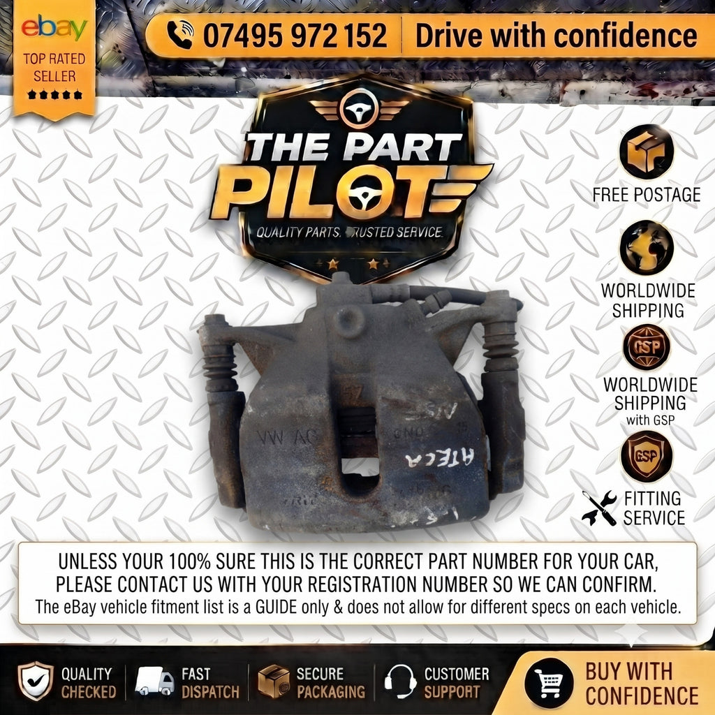 SEAT ATECA MK1 2016-2025 FRONT LEFT N/S BRAKE CALIPER CARRIER 8V0615123D