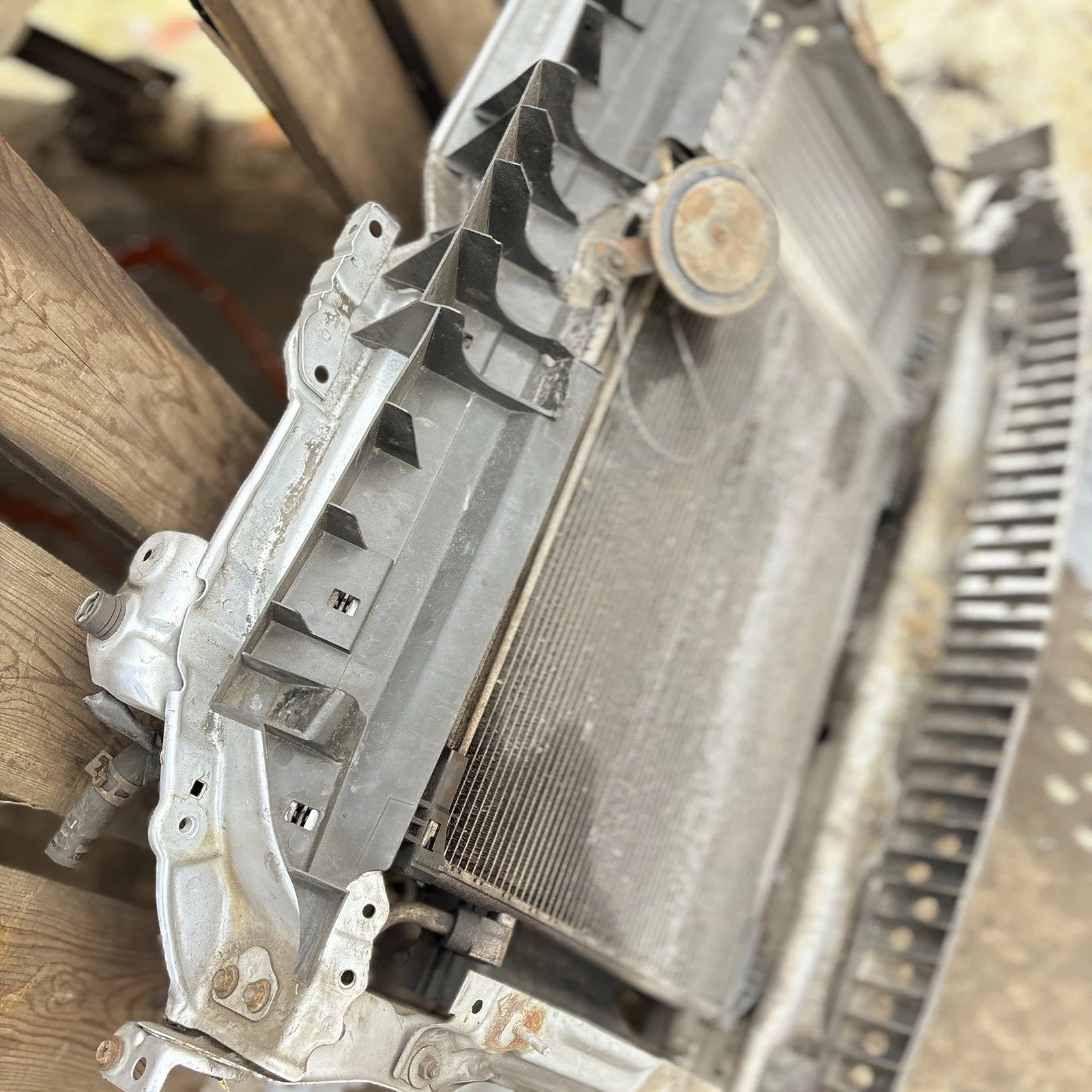 TOYOTA YARIS TR D4D MK2 1.4 DIESEL RADIATOR RAD PACK WITH SLAM PANEL 1ND-TV