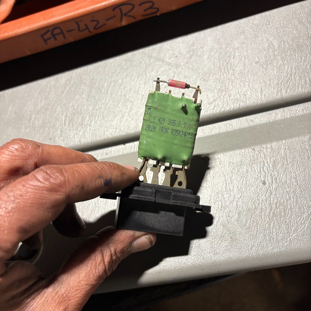 Fiat 500L 2012-2018 Heater Blower Motor Resistor Fan Speed Controller
