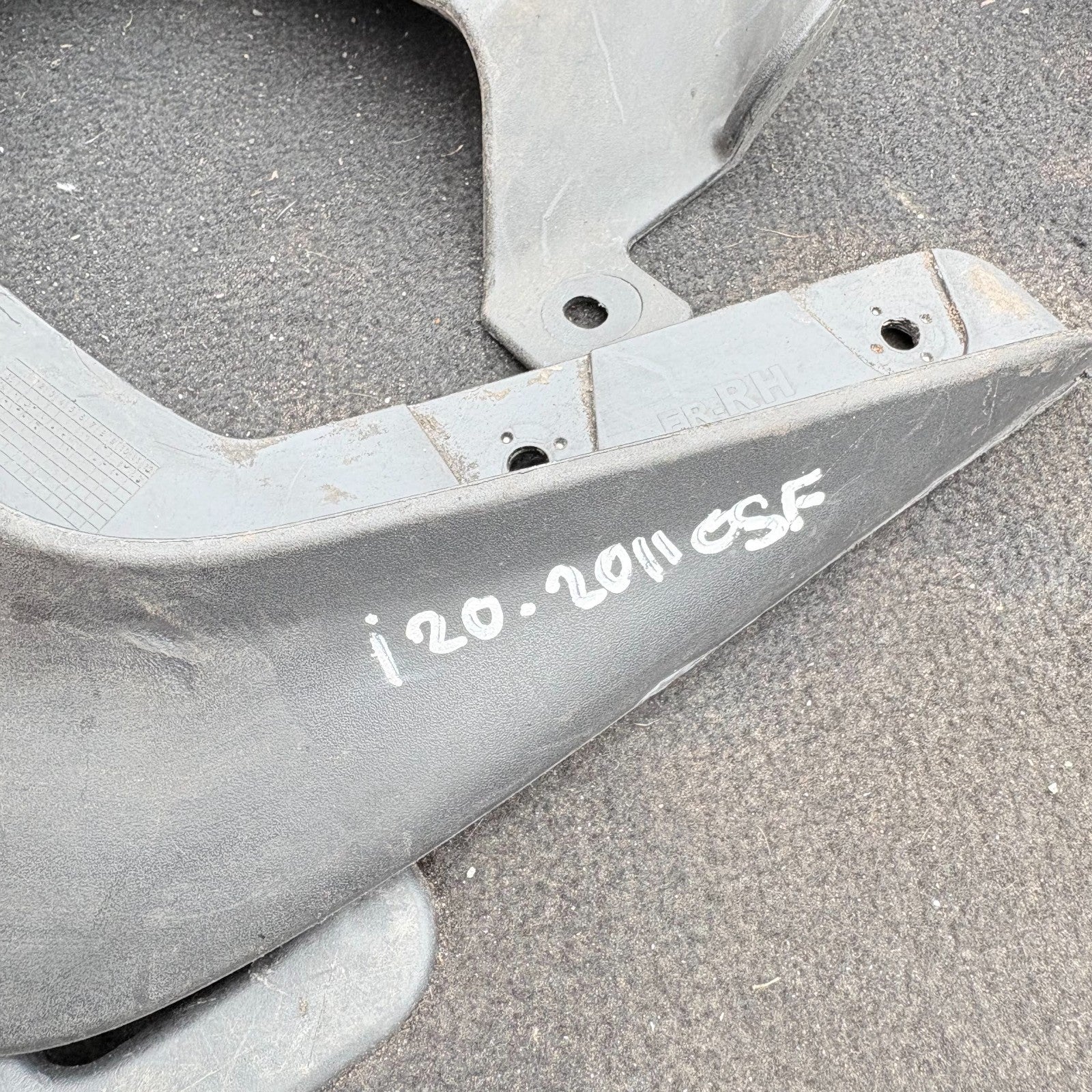 Hyundai i20 2009-2012 Front Mudflap Mudguard Set Left Right