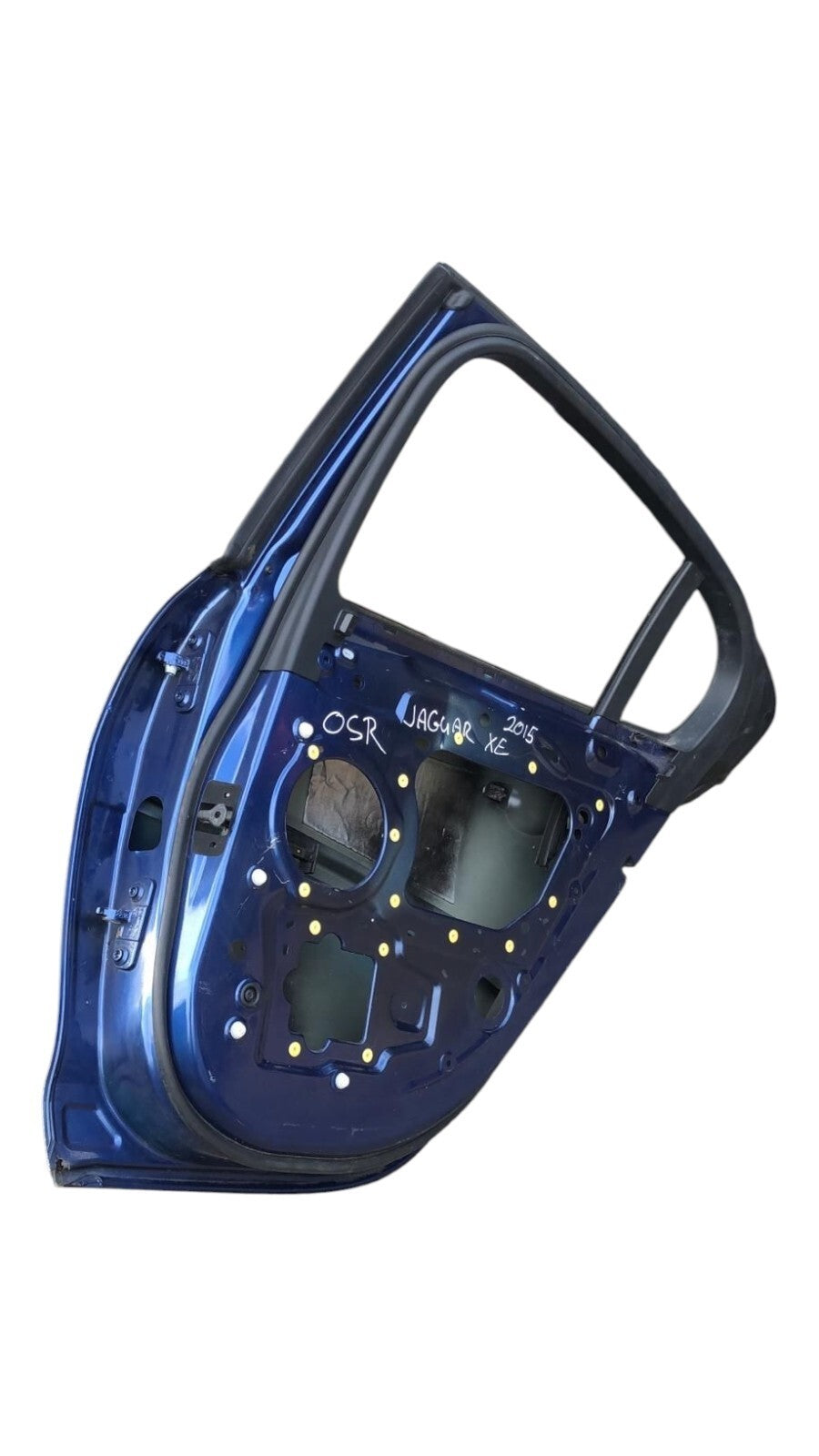 JAGUAR XE DOOR REAR RIGHT DRIVER SIDE IN BLUE/JBC2149 SALOON X760 2015
