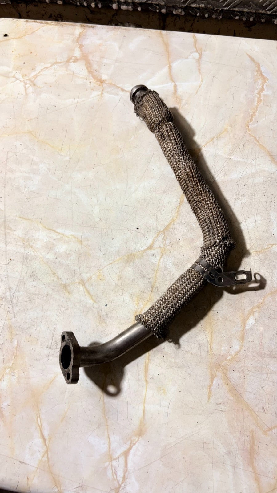 Jaguar S-Type EGR valve line pipe hose