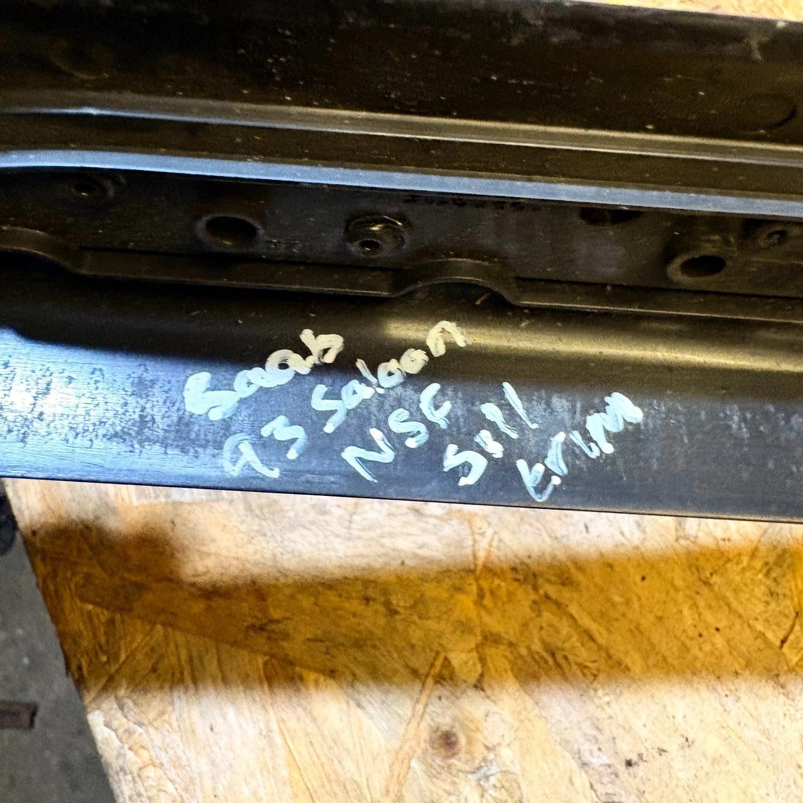 Saab 9-3 93 Nearside Passenger Vector Sill Protection Trim 12803115