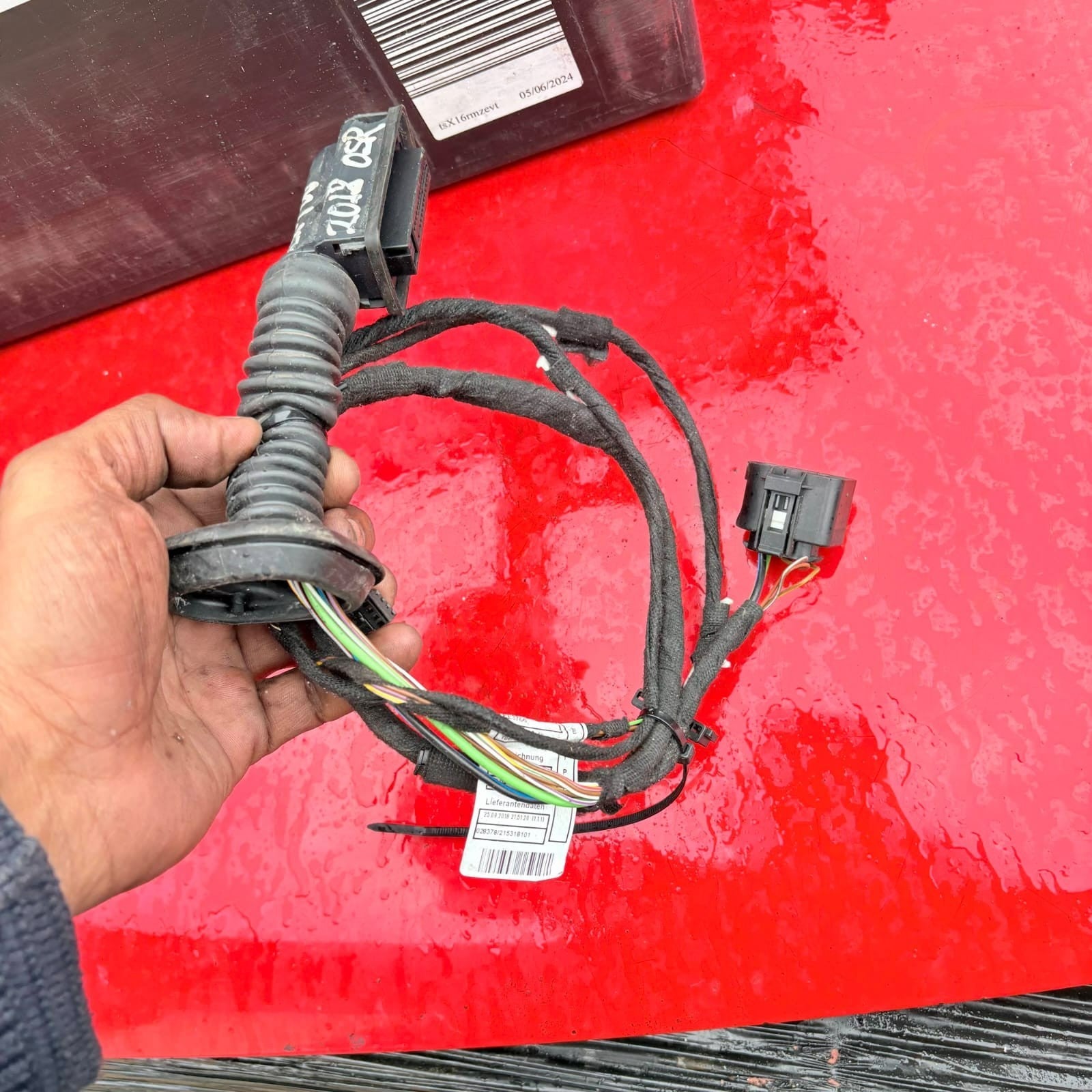 BMW F20 PASSENGER SIDE REAR DOOR WIRING LOOM 9335302 2018