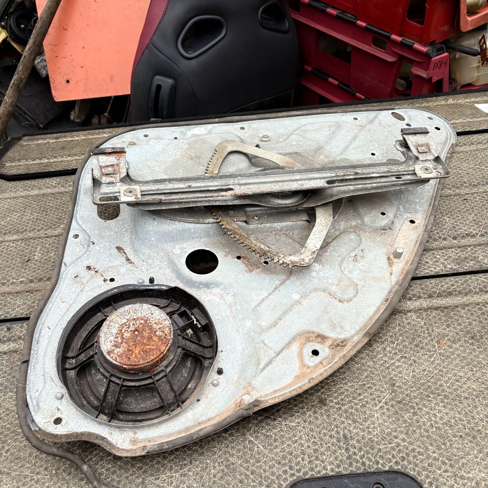 FORD FOCUS C-MAX 2006-2010 PASSENGER REAR LEFT WINDOW REGULATOR MANUALL