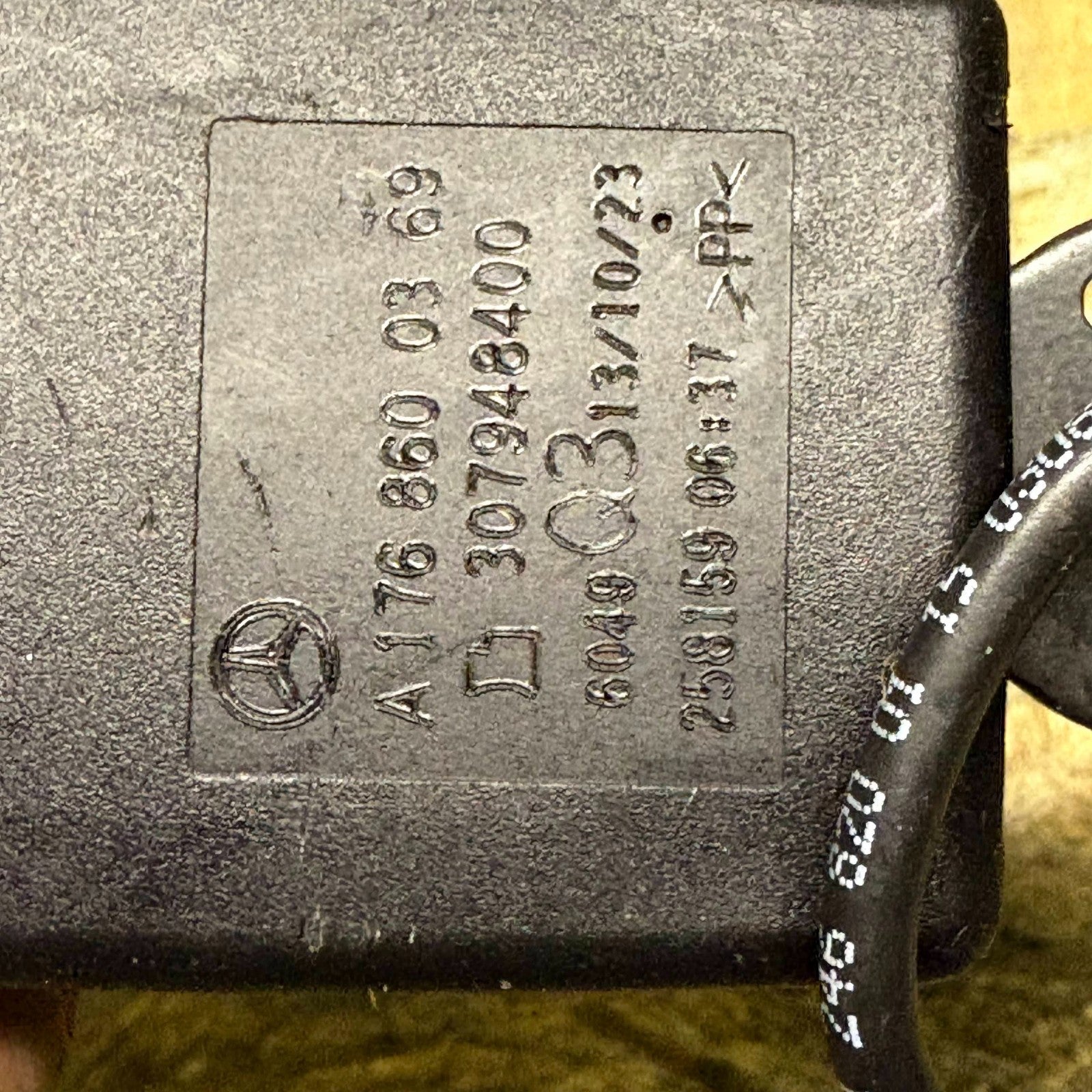 Mercedes A-Class W176 2012-2018 Rear Left Seat Belt Buckle A1768600369