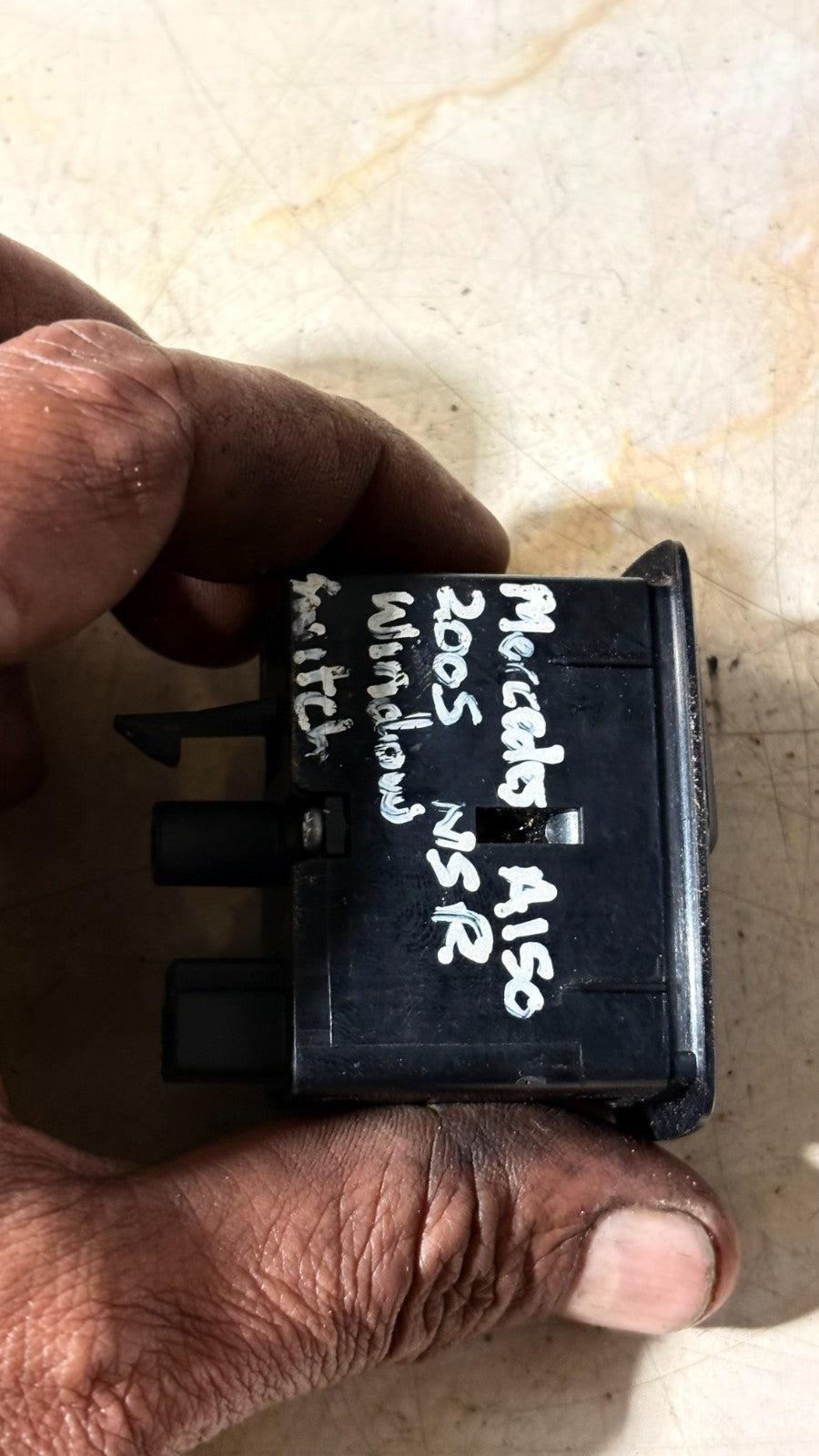 Mercedes A150 2005 Passenger Rear Left Power Window Switch Control A2518200510