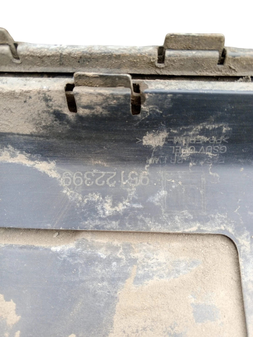 VAUXHALL MOKKA BUMPER REAR IN BLACK MK1 2013