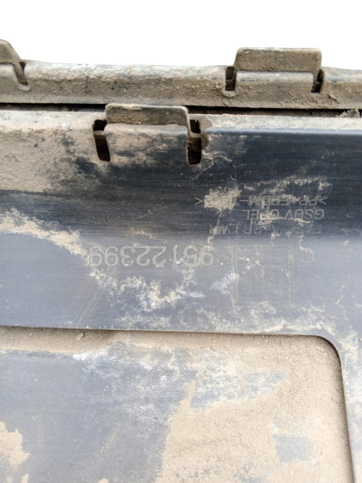 VAUXHALL MOKKA BUMPER REAR IN BLACK MK1 2013