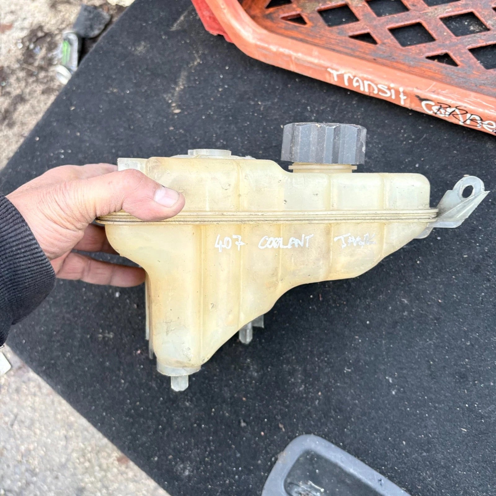 PEUGEOT 407 2004-2010 WATER COOLANT EXPANSION HEADER TANK