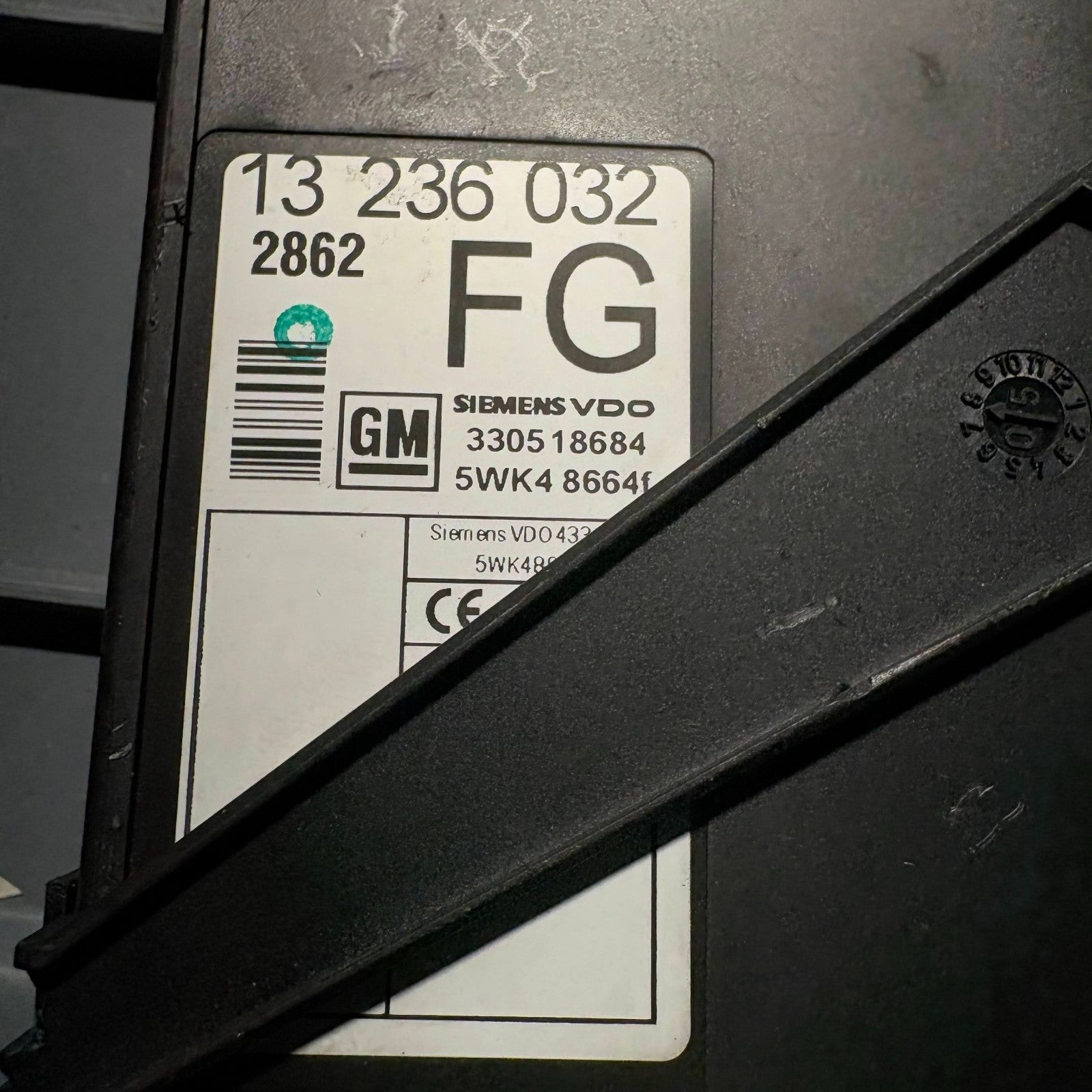 Vauxhall Combo 2004 Electronic Module 330518684