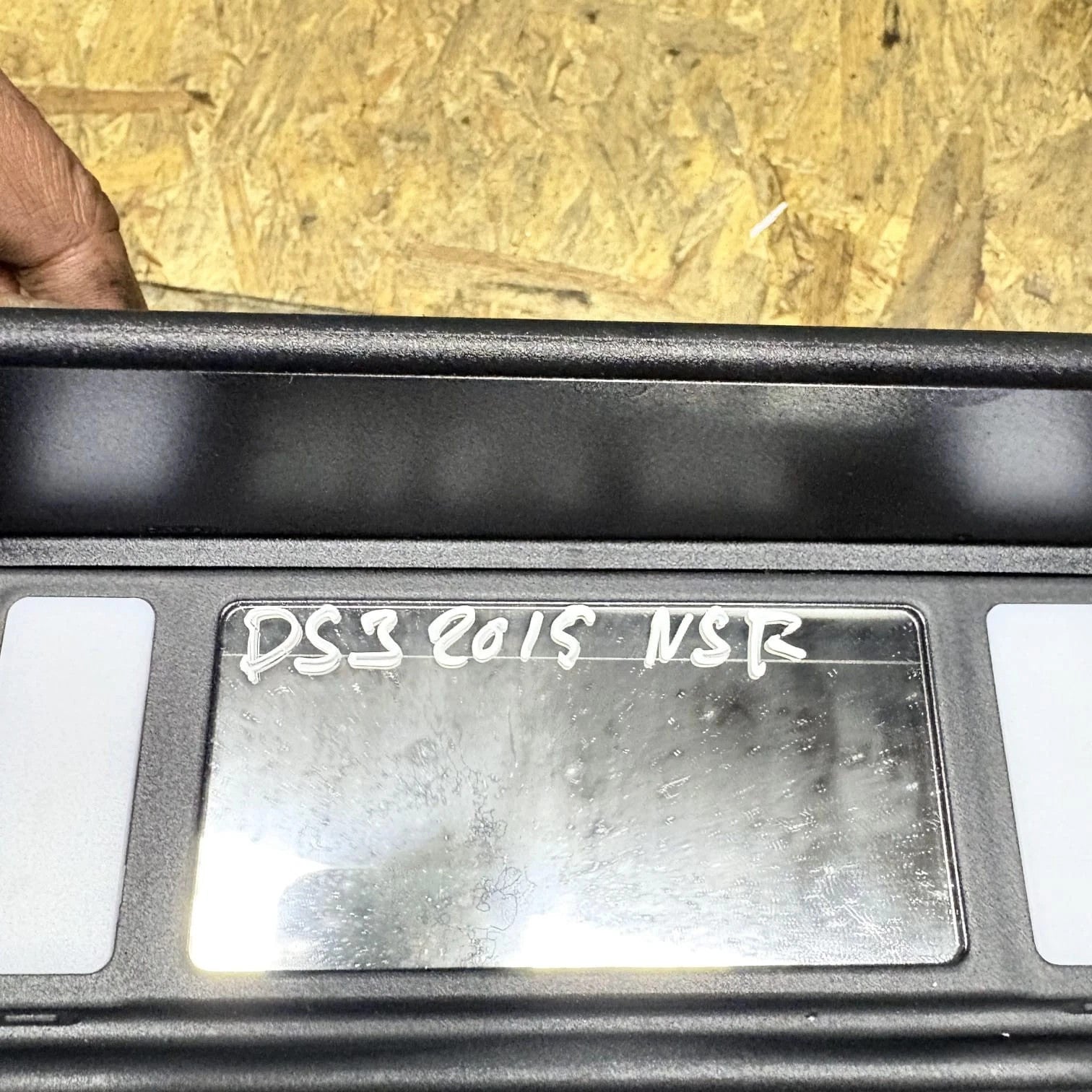 Citroen DS3 2009-2016 Passenger Sun Visor Black Left NS 2015 1301178