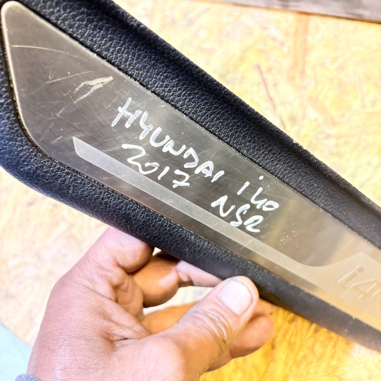 Hyundai i40 2011-2019 Rear Left Door Sill Scuff Plate Trim 85878-3Z100