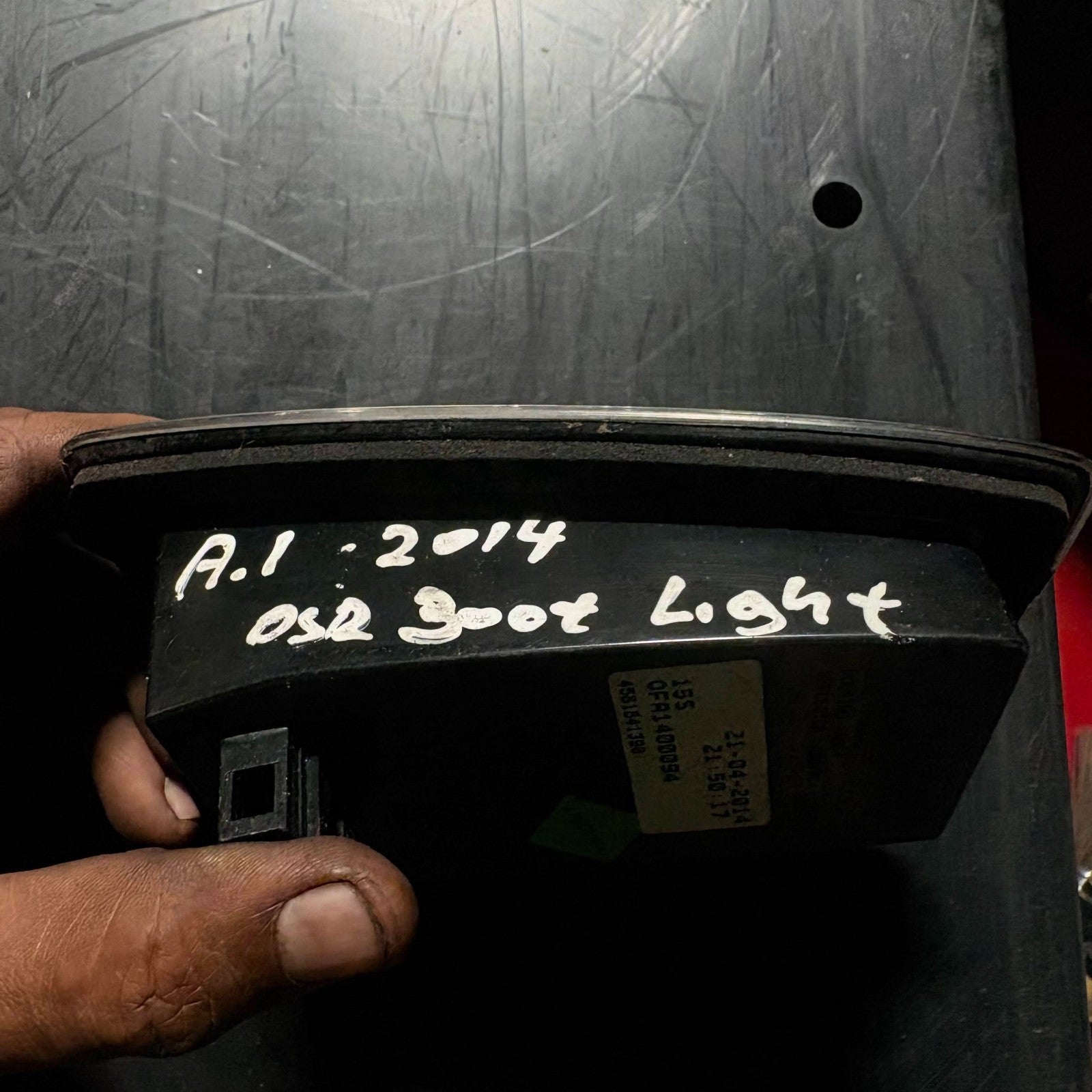 AUDI A1 8X LUGGAGE COMPARTMENT COURTESY LIGHT LAMP 8X0945096 2010-2018