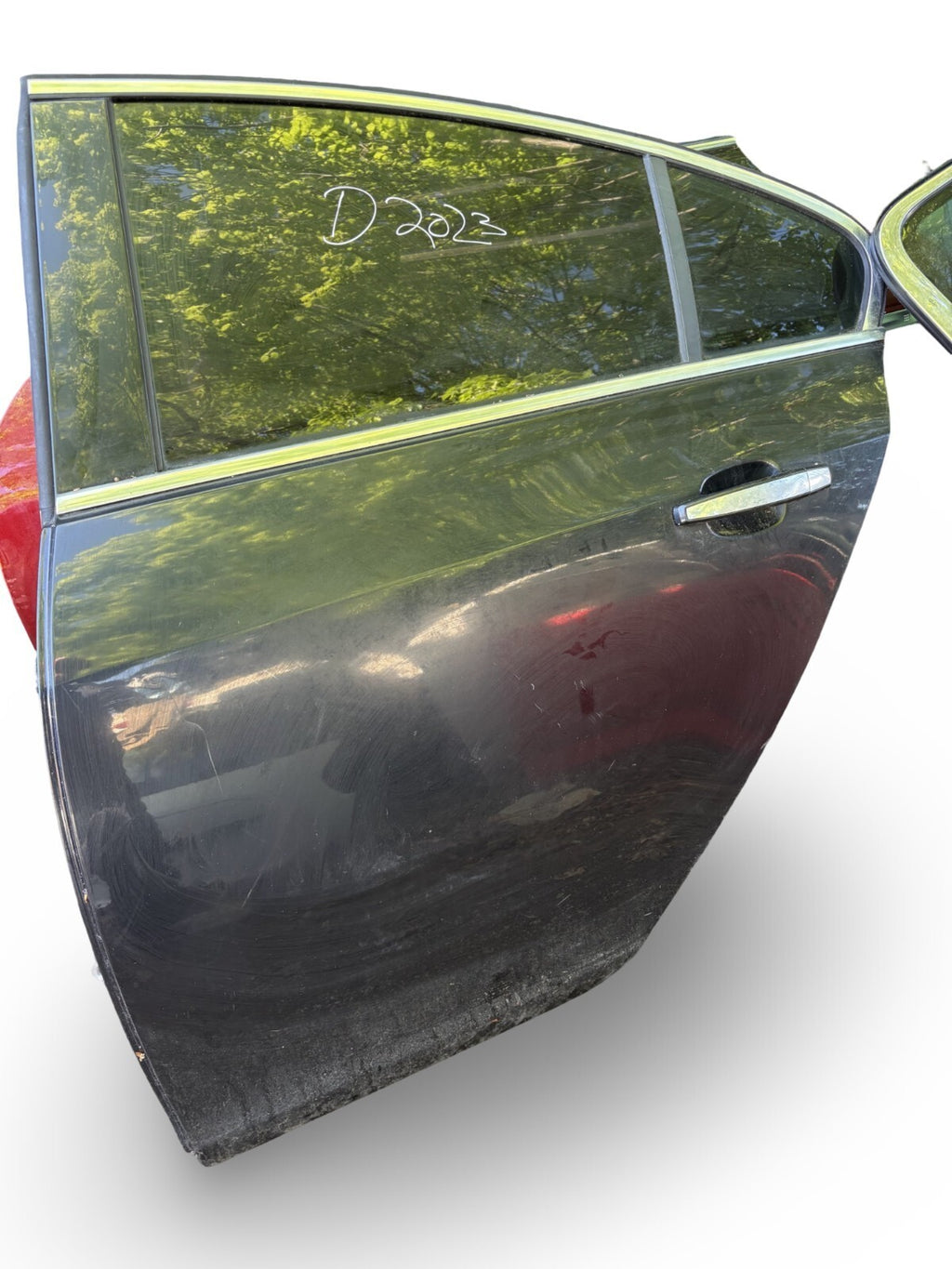 VAUXHALL INSIGNIA A MK1 2009-2012 N/S REAR LEFT COMPLETE DOOR BLACK FREE P&P