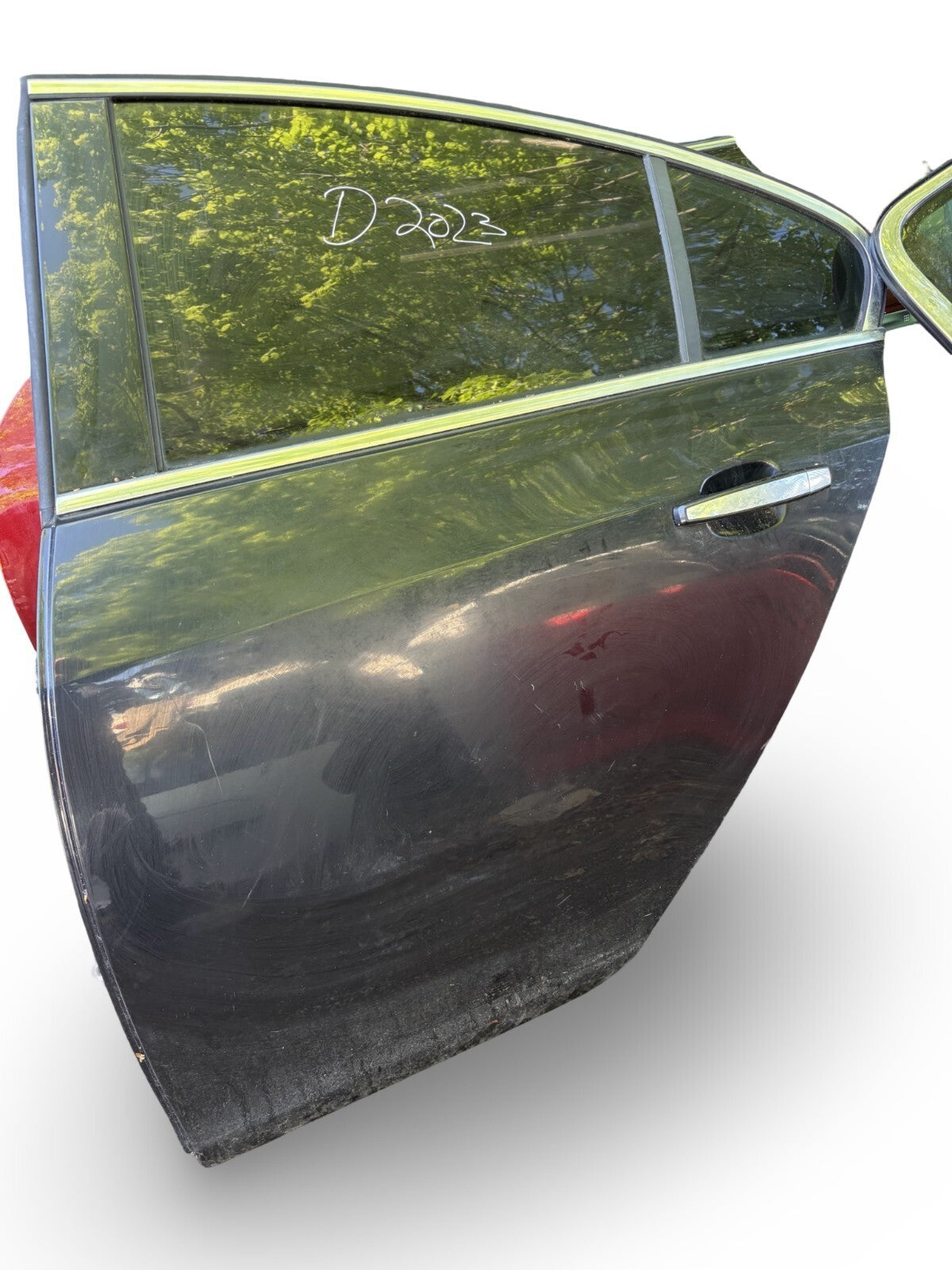 VAUXHALL INSIGNIA A MK1 2009-2012 N/S REAR LEFT COMPLETE DOOR BLACK FREE P&P
