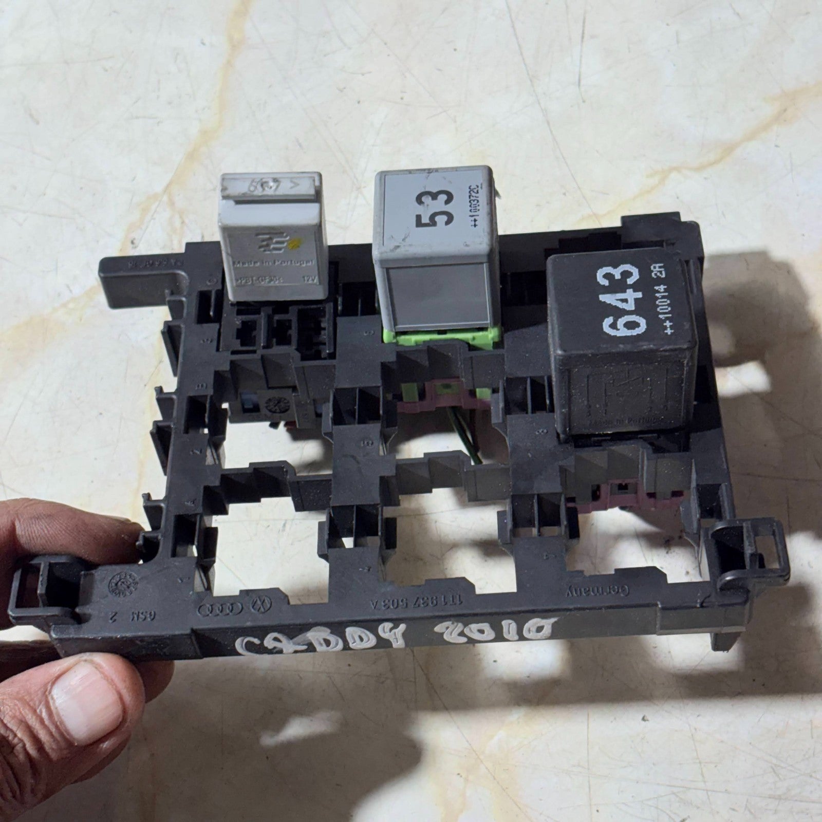Volkswagen Caddy 2010 Fuse Box Module 1T1937503A