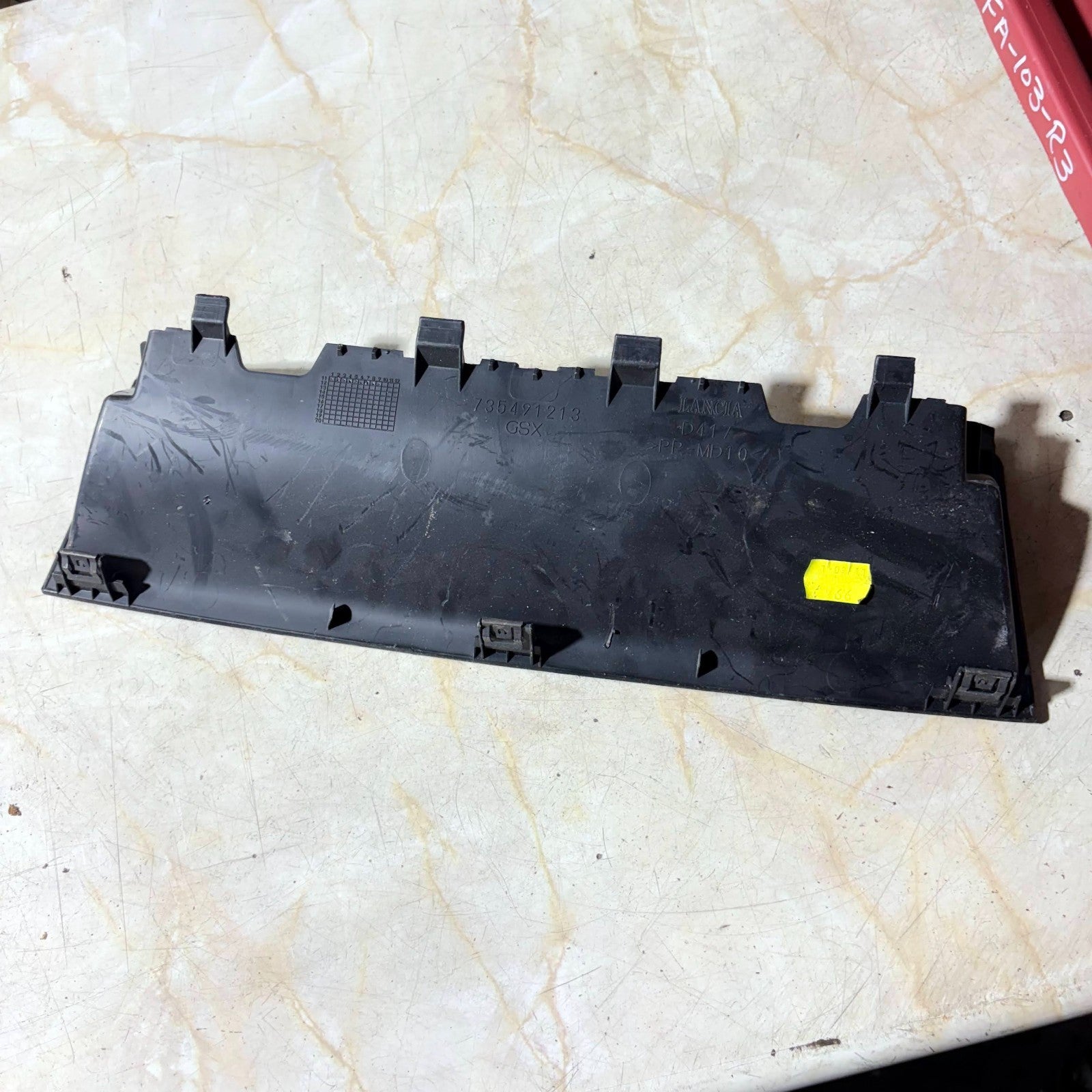 Chrysler Ypsilon Mk2 2011–2014 Lower Tool Panel Bottom Tray 735491213