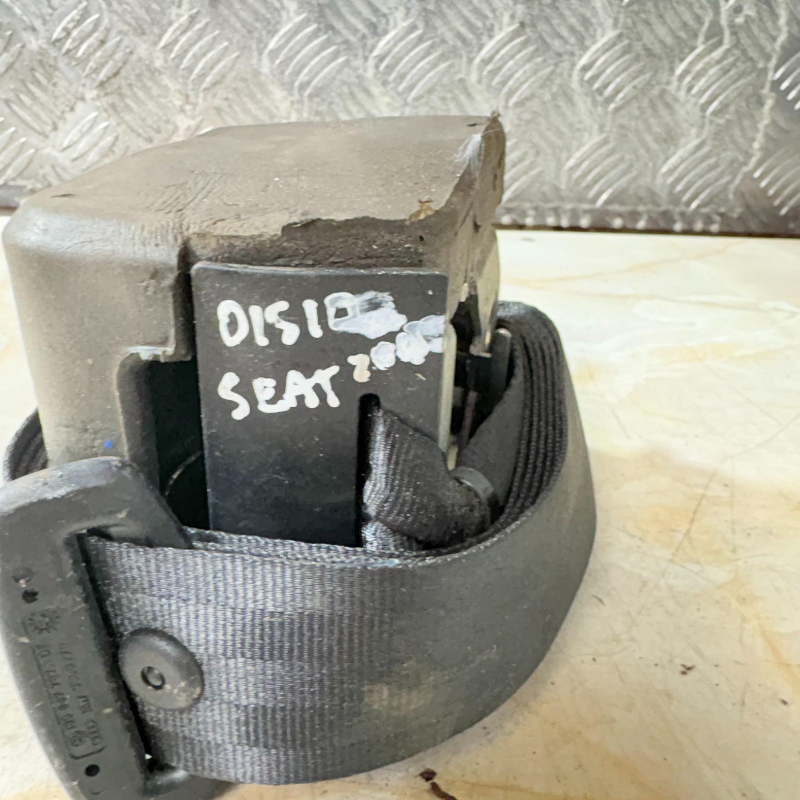 Seat Ibiza Right Offside Rear Seat Belt 6J0857805A MK4 2008