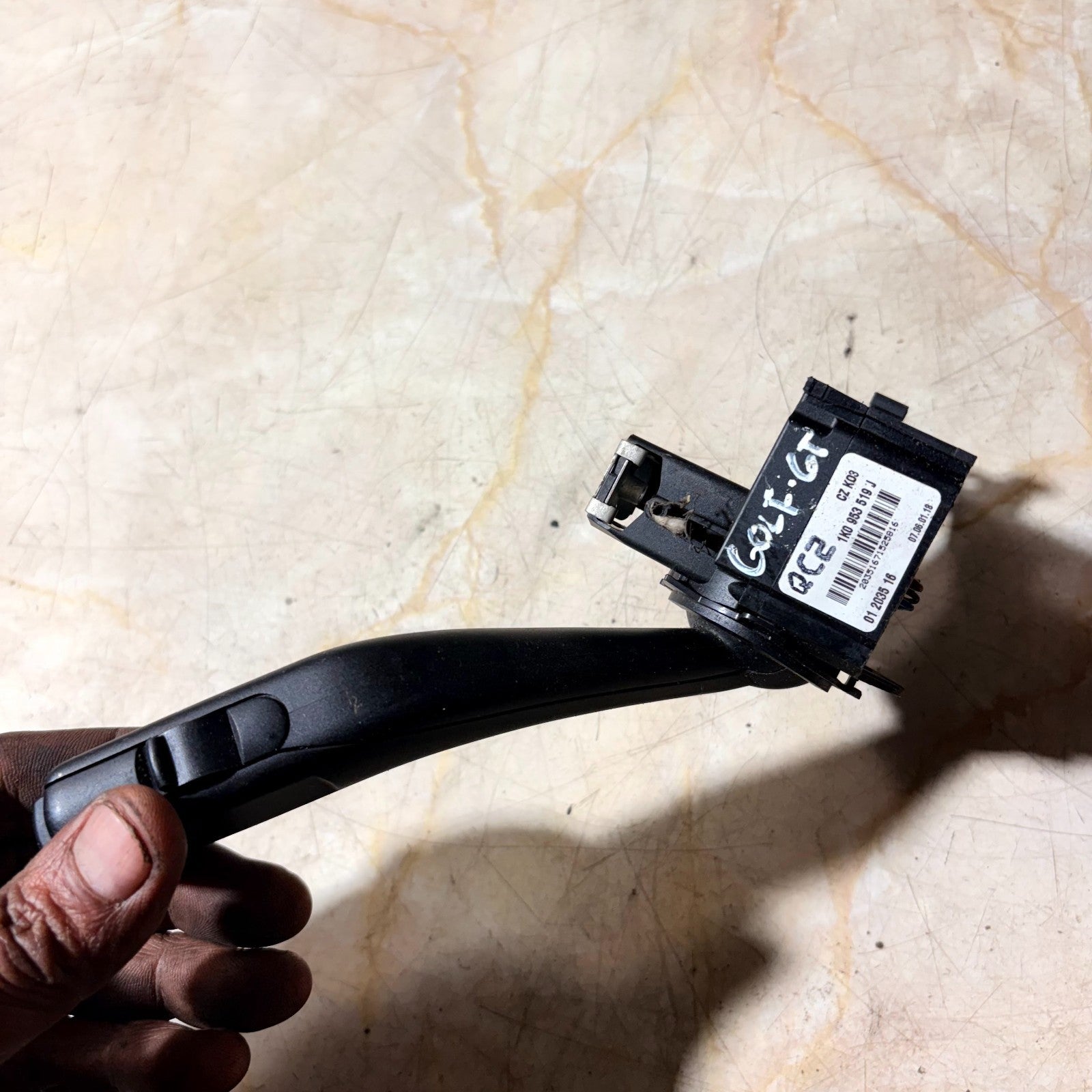 VW Golf Mk6 Wiper/Washer Stalk Switch 1K0953519J Trip Computer (Up to 07/2010)