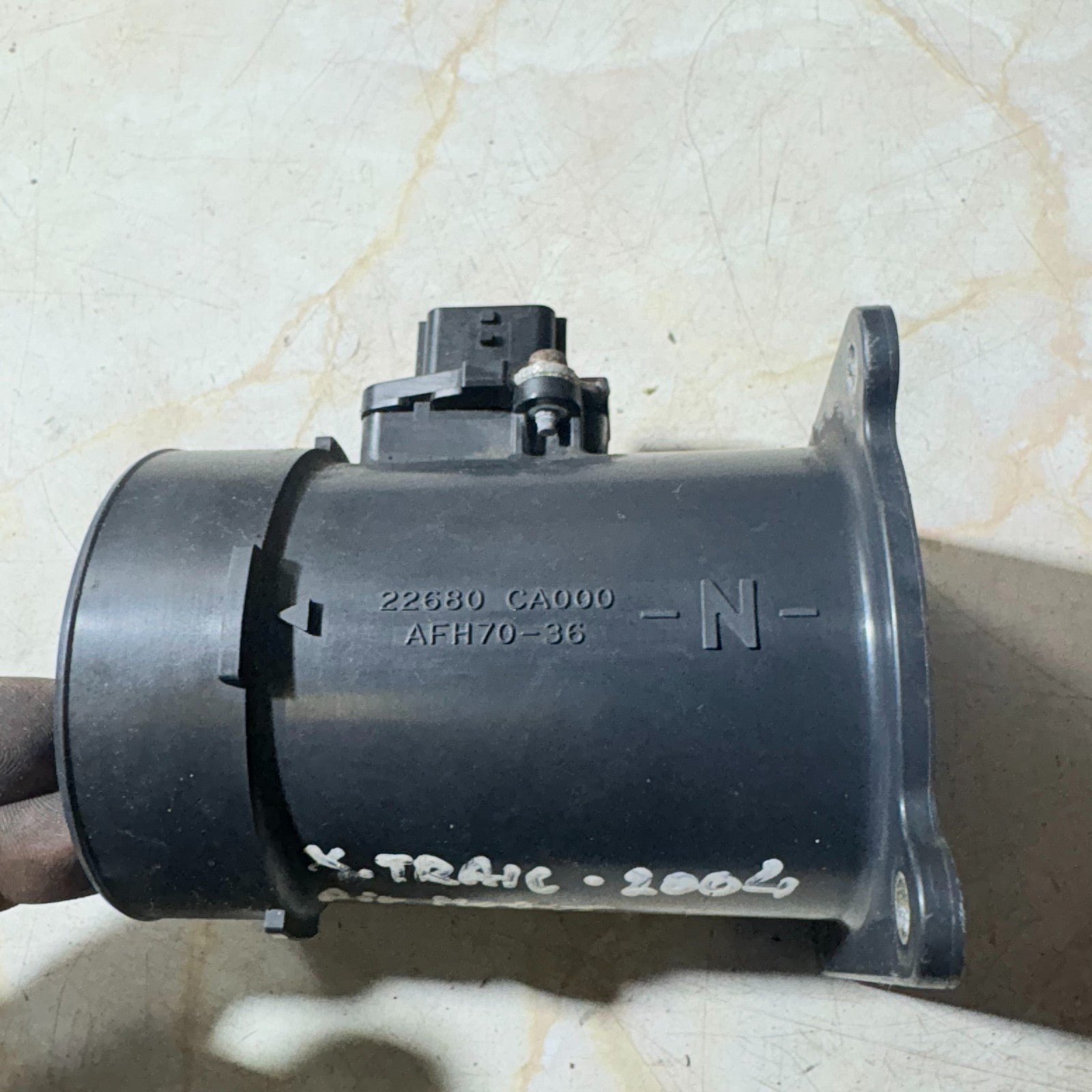 NISSAN X-TRAIL 2004 SENSOR MASS AIR FLOW MAF 22680CA000