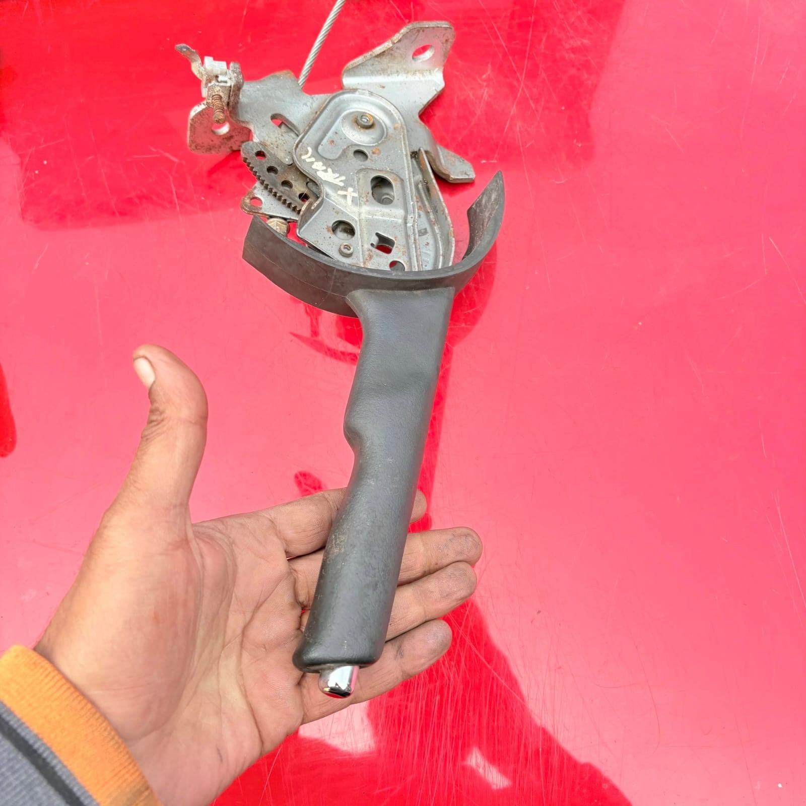 NISSAN X-TRAIL HANDBRAKE HANDLE LEVER