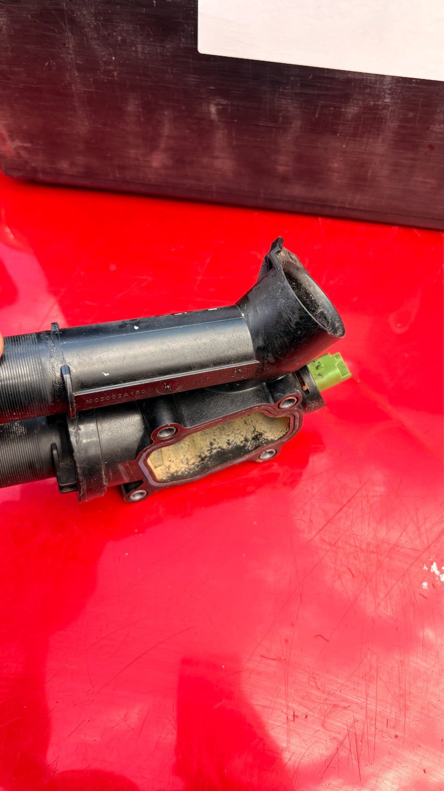 LAND ROVER FREELANDER 2.2 2007 COOLANT THERMOSTAT HOUSING 9657182080