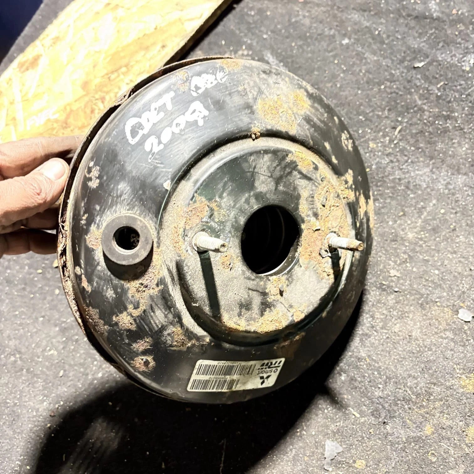 VAUXHALL MERIVA 2009 BRAKE SERVO 32481049