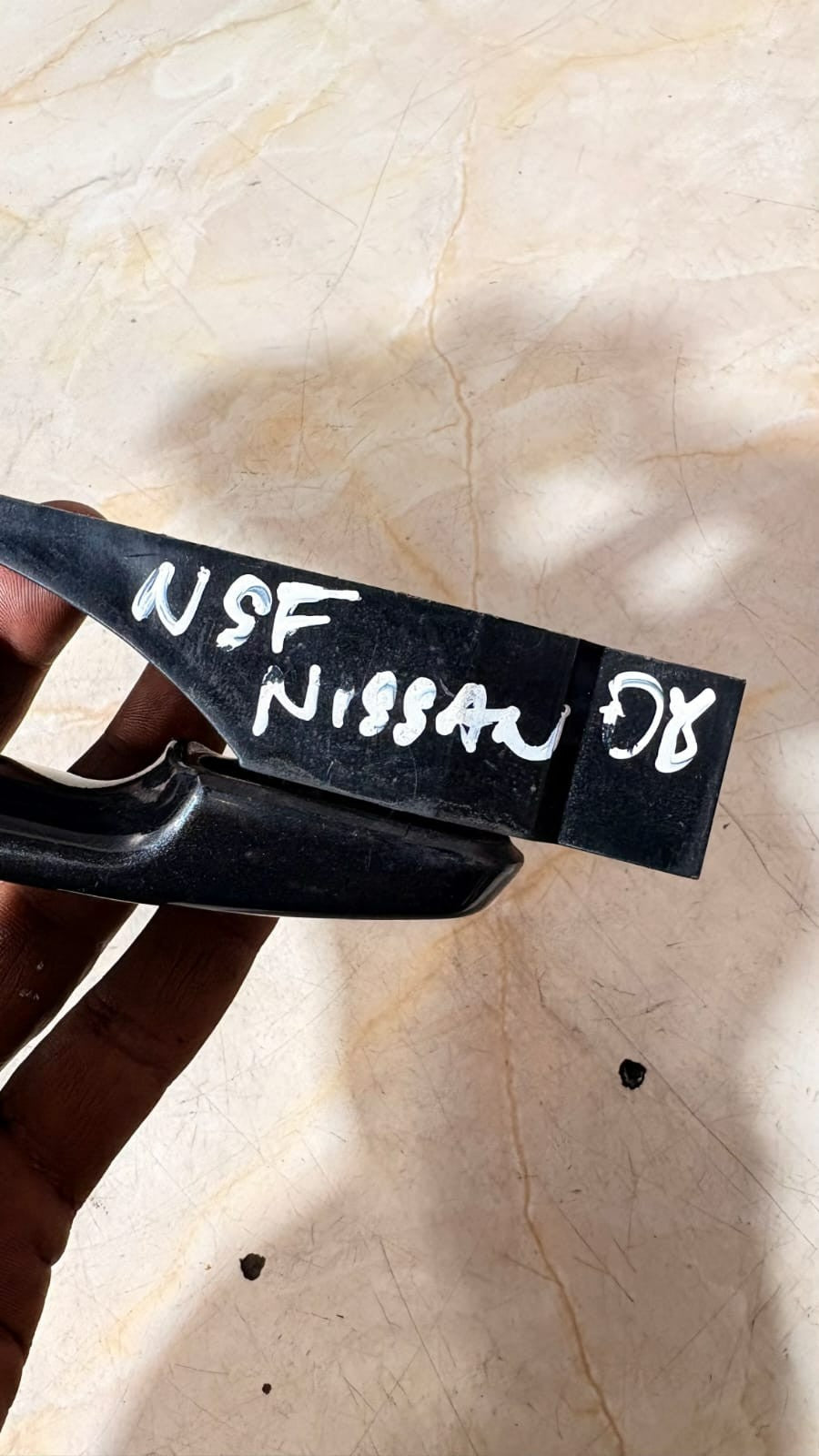 Nissan Navara Driver Rear LEFT-HAND Exterior Door Handle 80610EB300