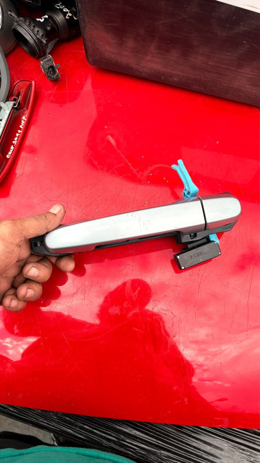 Volkswagen Scirocco 2010 Rear Door Handle Right Driver Side OSR