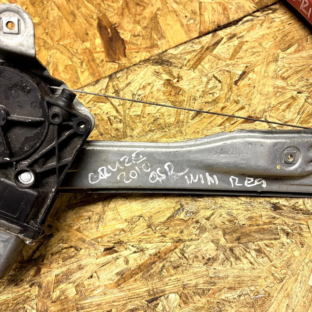 CHEVROLET CRUZE J300 2009-2015 Rear Right Driver Window Regulator 21645559