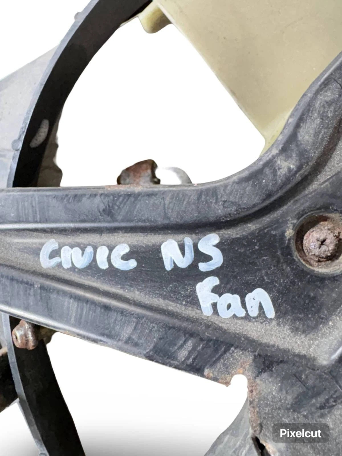 Honda Civic Hybrid 2003-2005 A/C Condenser Fan & Shroud Assembly 38615-PZA-005