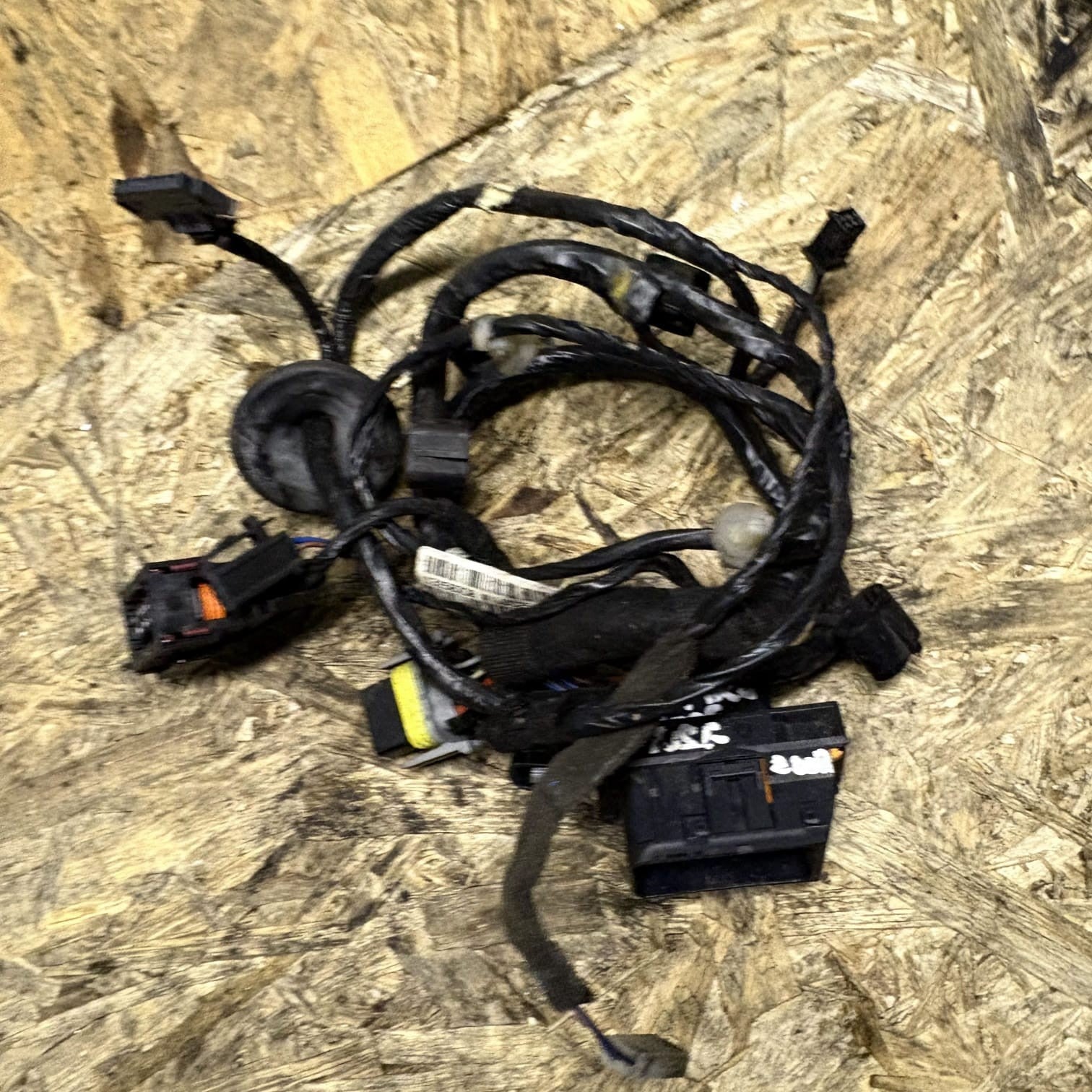 VAUXHALL ZAFIRA B 2006 DOOR WIRING LOOM FRONT NSR 13158708