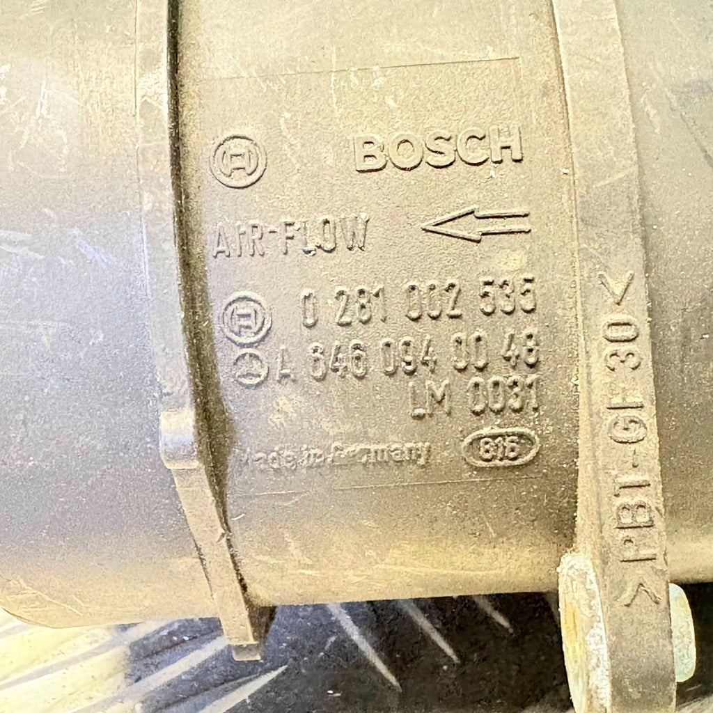 Air Flow Meter Mercedes W203 W204 W211 Mass Sensor A6460940048 0281002535