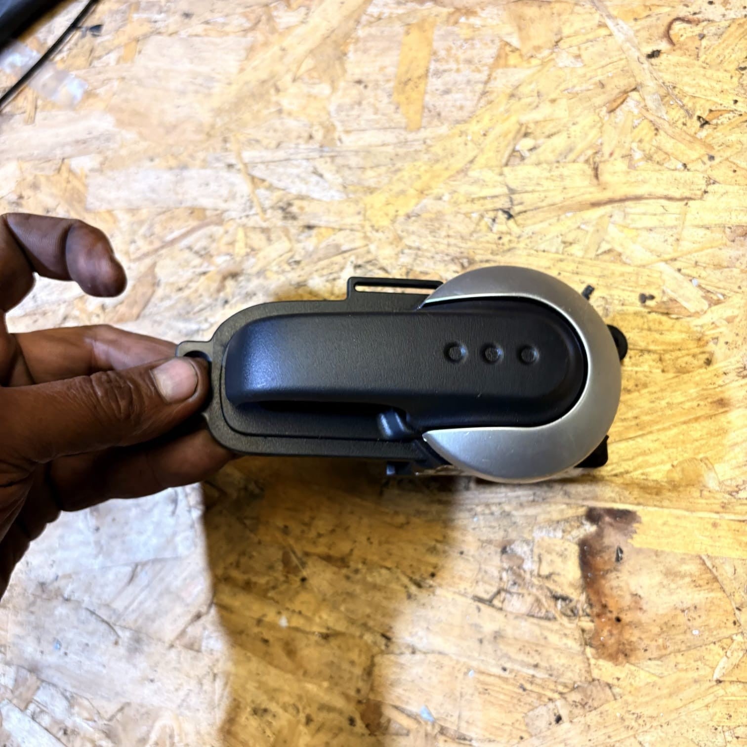 80670AX603 front inner door handle 2012 NISSAN MICRA (K12E) 1.4 CAT 4497068NSF